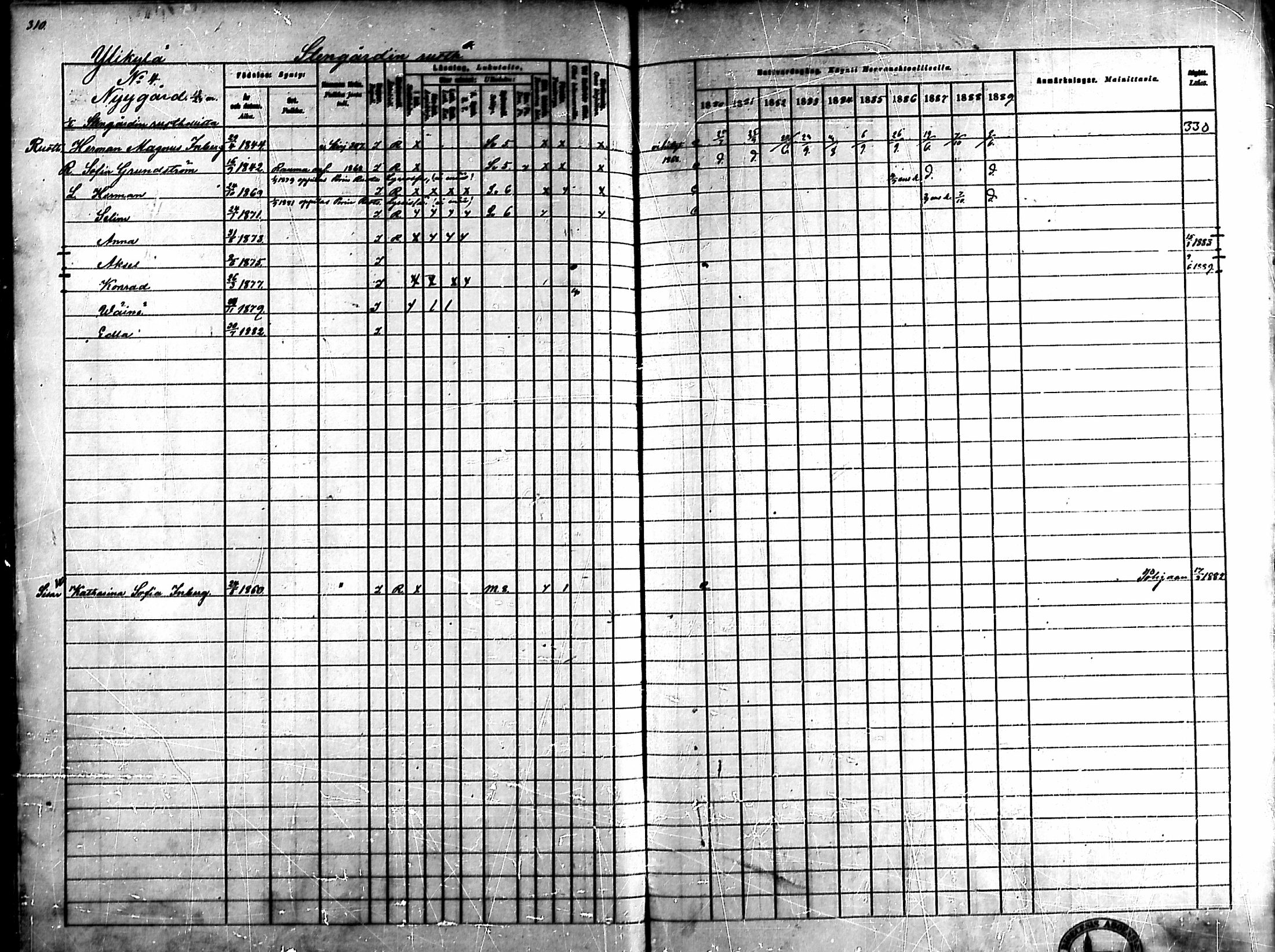[ ../kirjat/Kirkonkirjat/ahlainen/rippikirja_1880-1889_mko36-59/kuvat/294.jpg ]