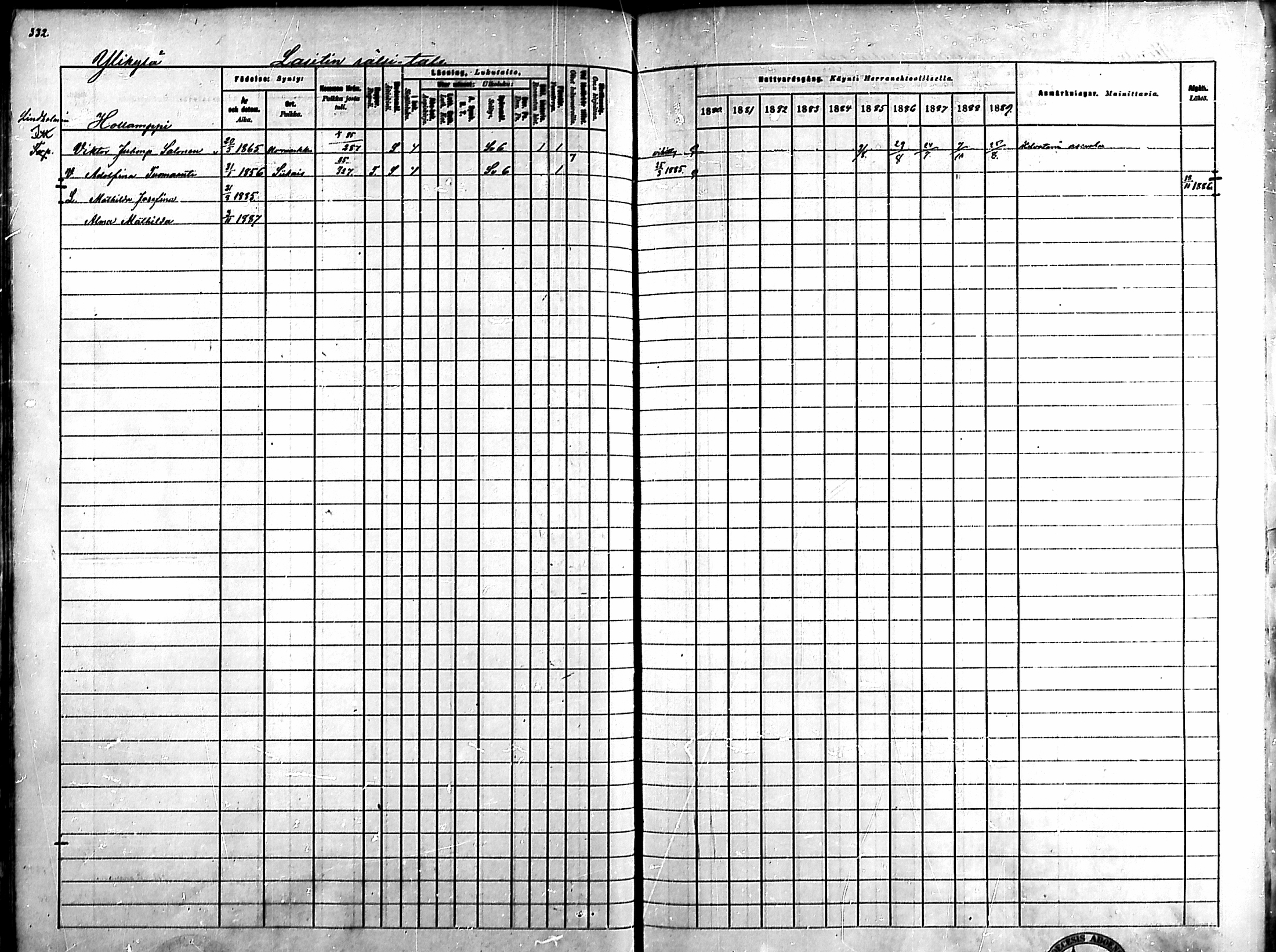 [ ../kirjat/Kirkonkirjat/ahlainen/rippikirja_1880-1889_mko36-59/kuvat/312.jpg ]