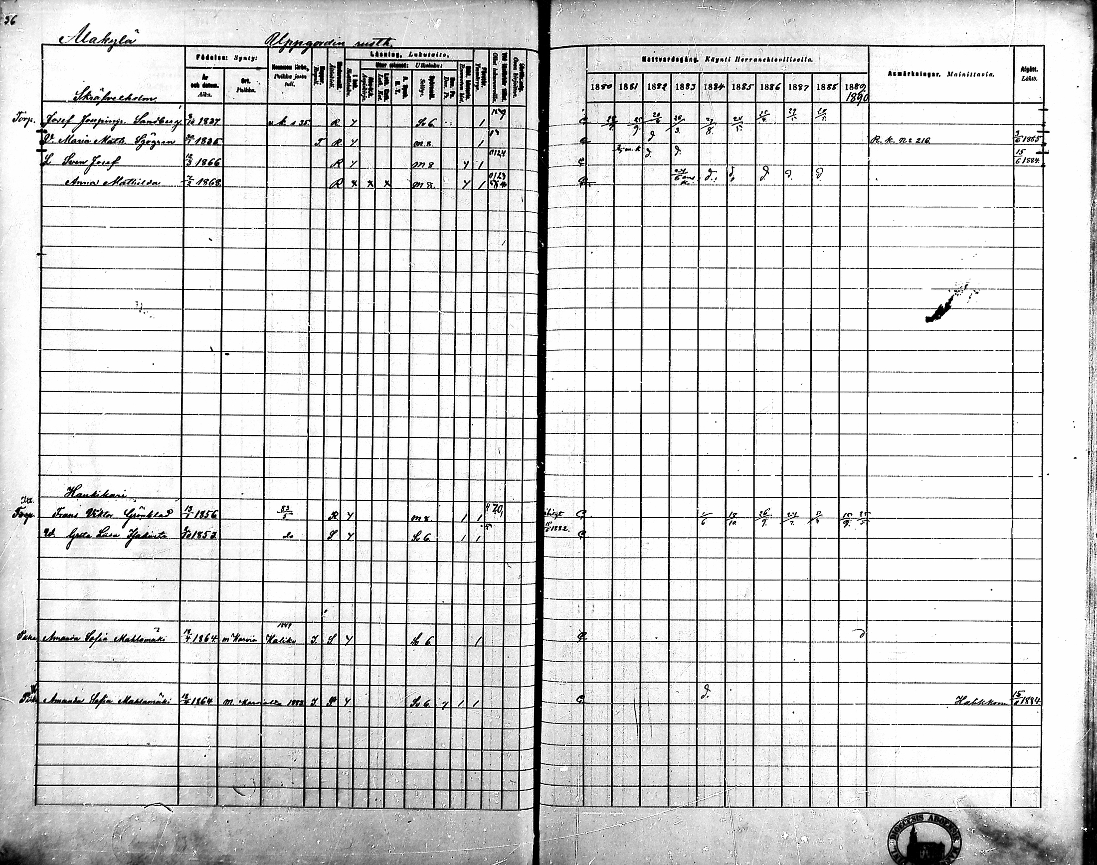 [ ../kirjat/Kirkonkirjat/ahlainen/rippikirja_1880-1889_mko36-59/kuvat/36.jpg ]