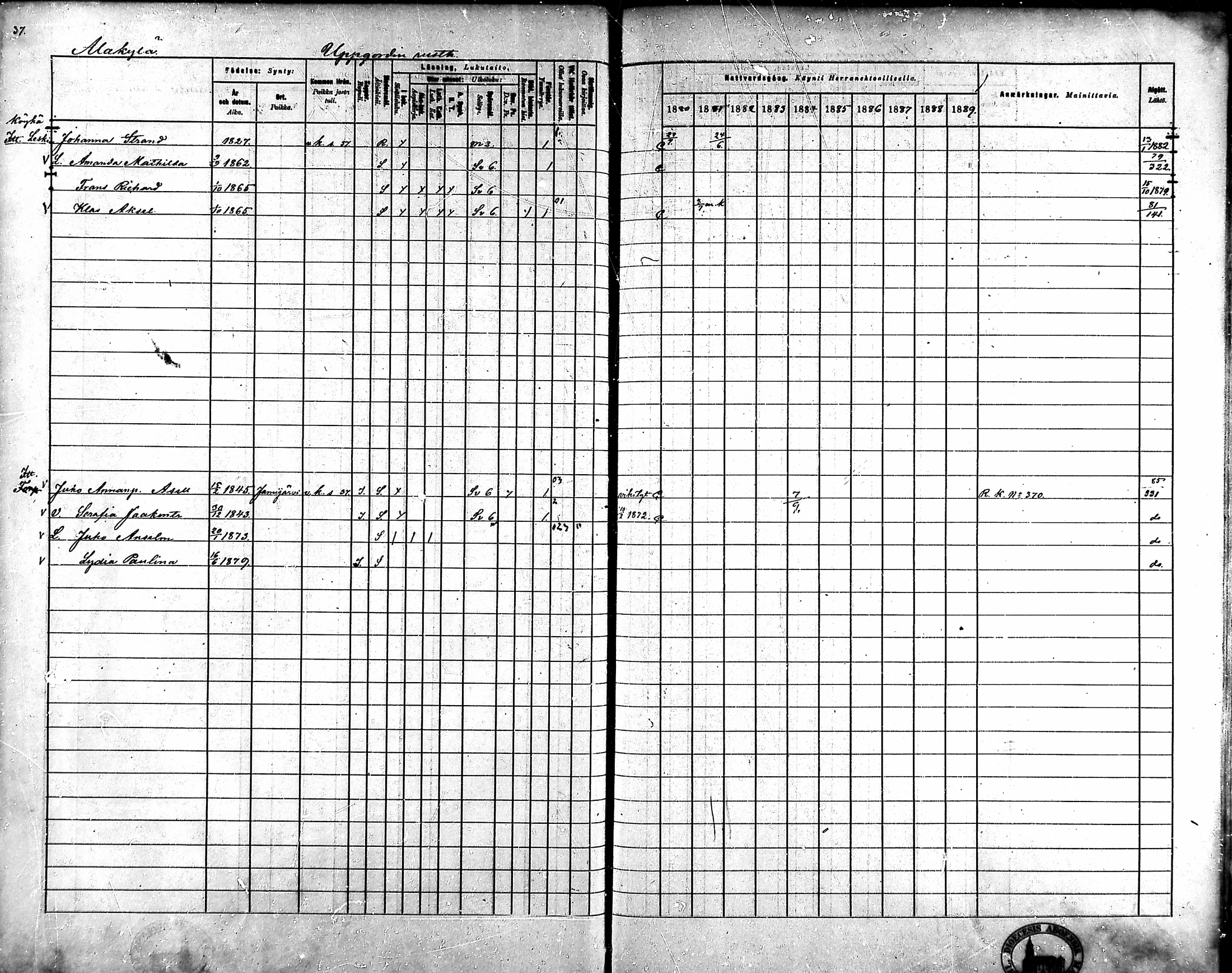 [ ../kirjat/Kirkonkirjat/ahlainen/rippikirja_1880-1889_mko36-59/kuvat/37.jpg ]