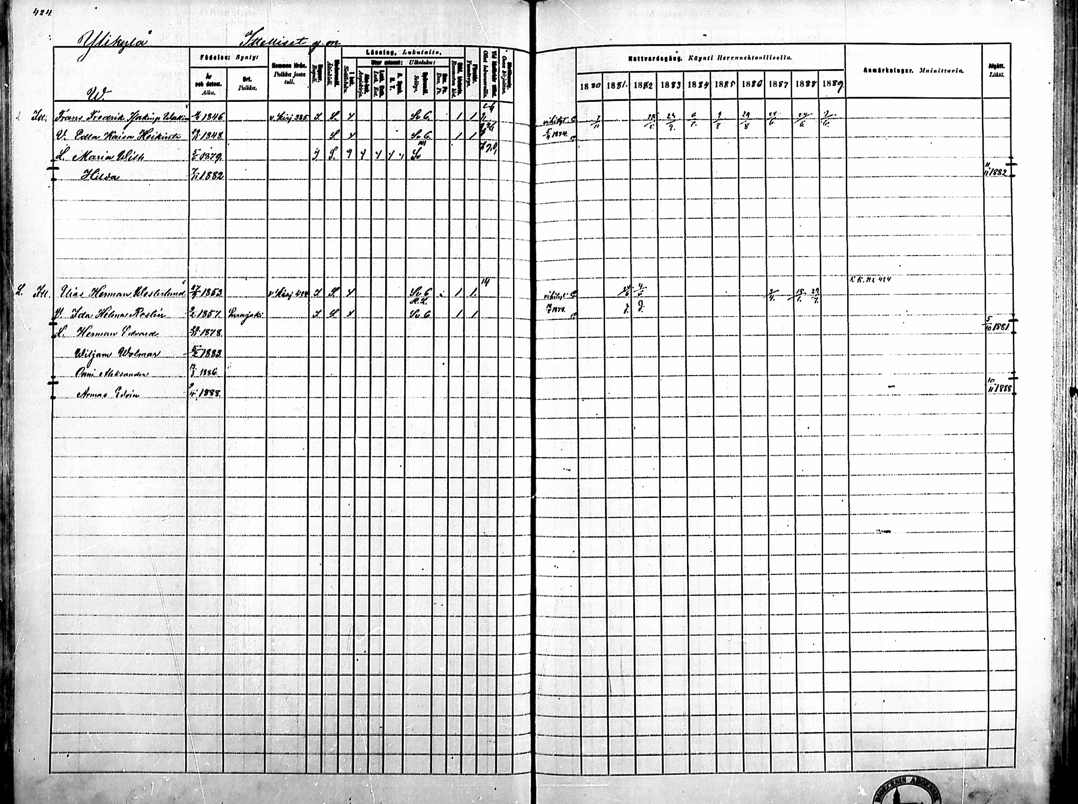 [ ../kirjat/Kirkonkirjat/ahlainen/rippikirja_1880-1889_mko36-59/kuvat/398.jpg ]