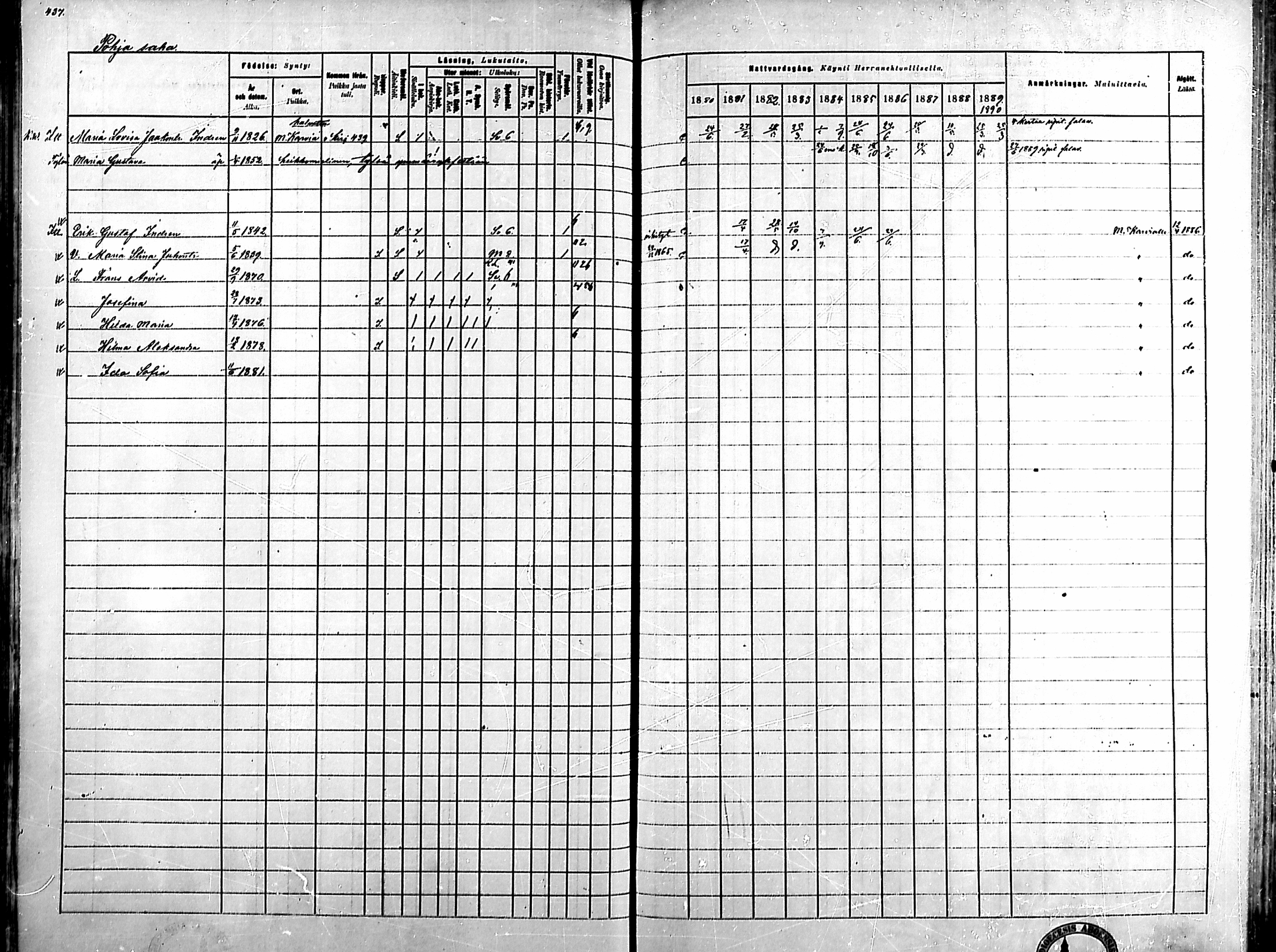 [ ../kirjat/Kirkonkirjat/ahlainen/rippikirja_1880-1889_mko36-59/kuvat/407.jpg ]