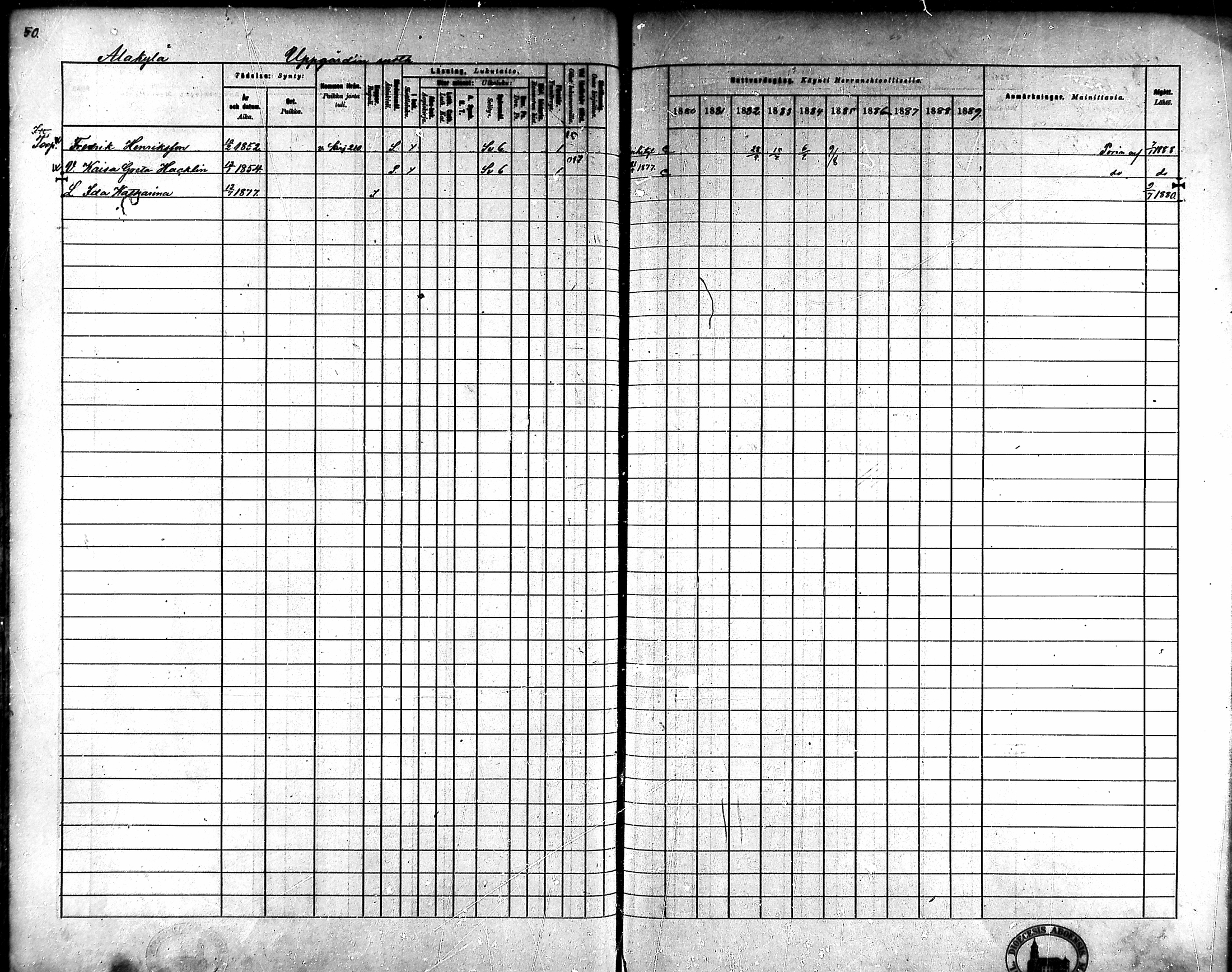 [ ../kirjat/Kirkonkirjat/ahlainen/rippikirja_1880-1889_mko36-59/kuvat/50.jpg ]