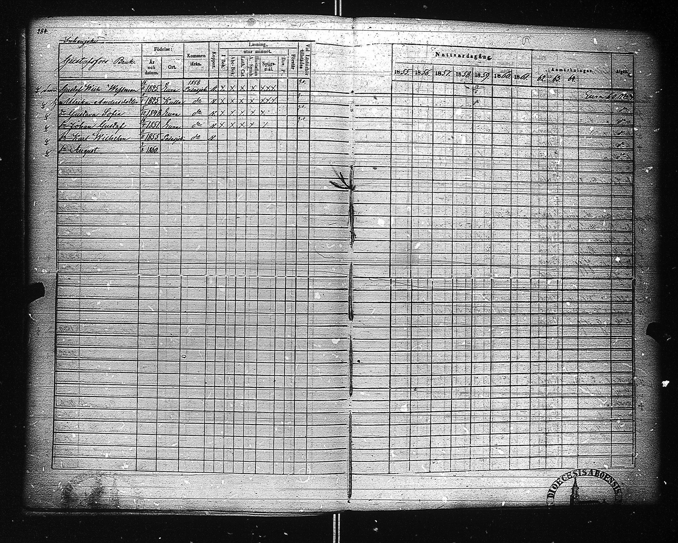[ ../kirjat/Kirkonkirjat/ahtari/rippikirja_1855-1864_uk504-505/kuvat/289.jpg ]
