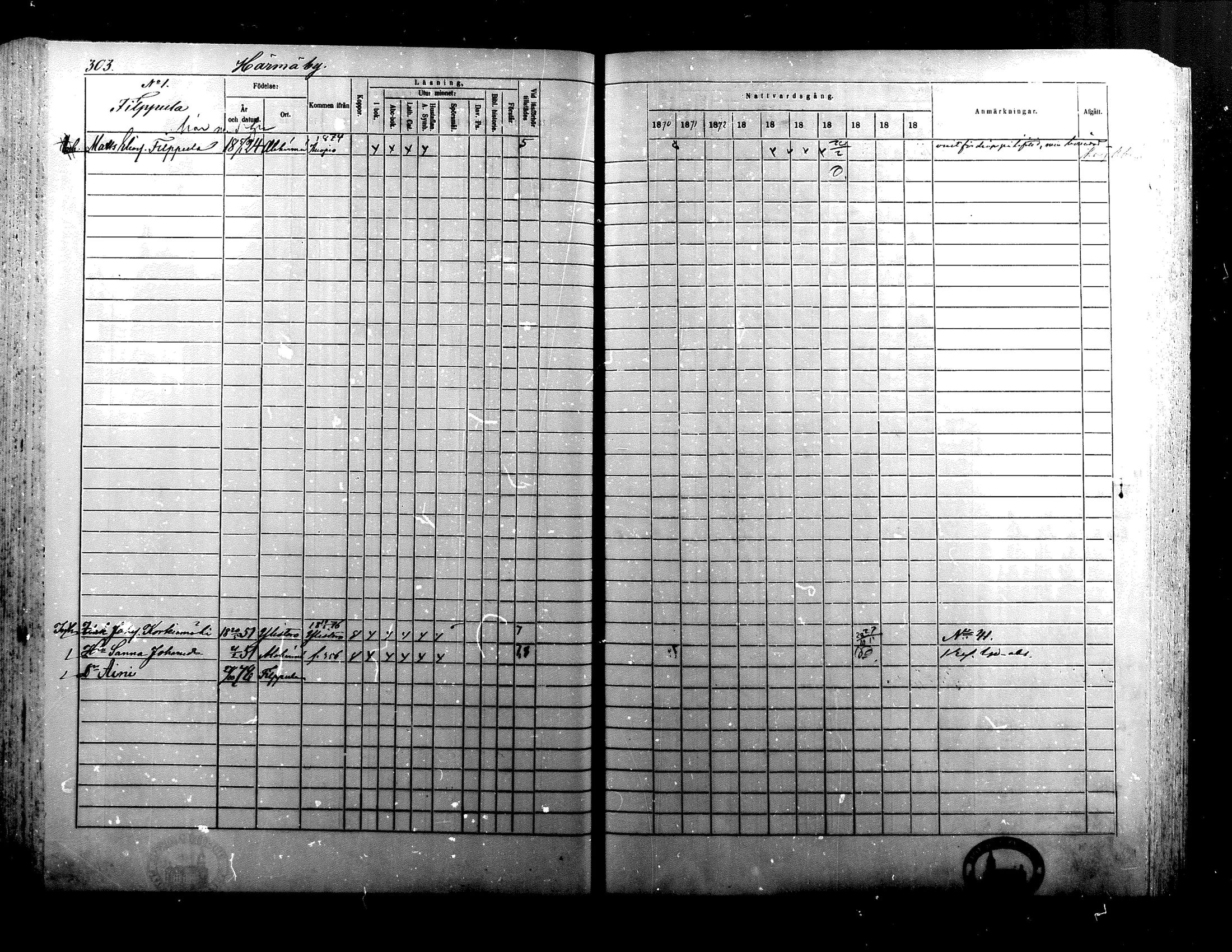 [ ../kirjat/Kirkonkirjat/alaharma/rippikirja_1870-1879_mko130-163/kuvat/254.jpg ]