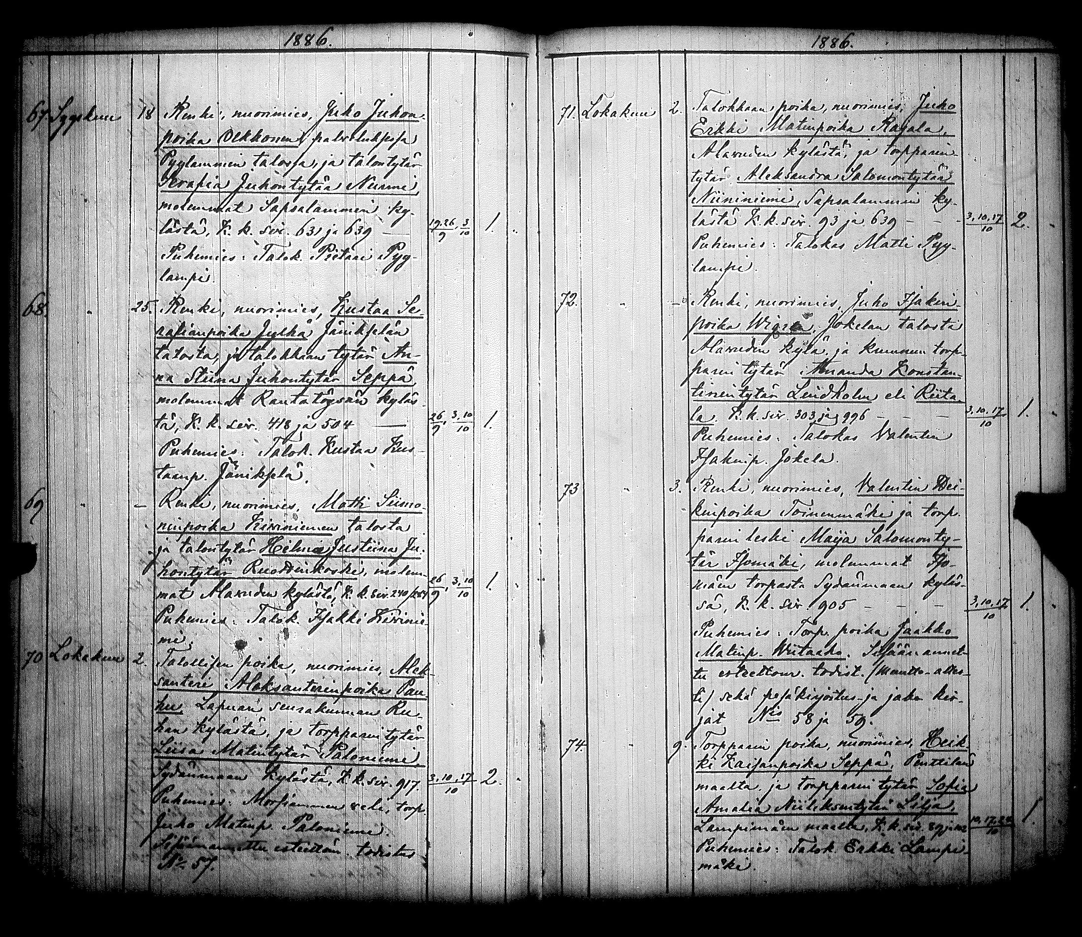 [ ../kirjat/Kirkonkirjat/alavus/kuulutetut_1885-1887_uk319/kuvat/18.jpg ]