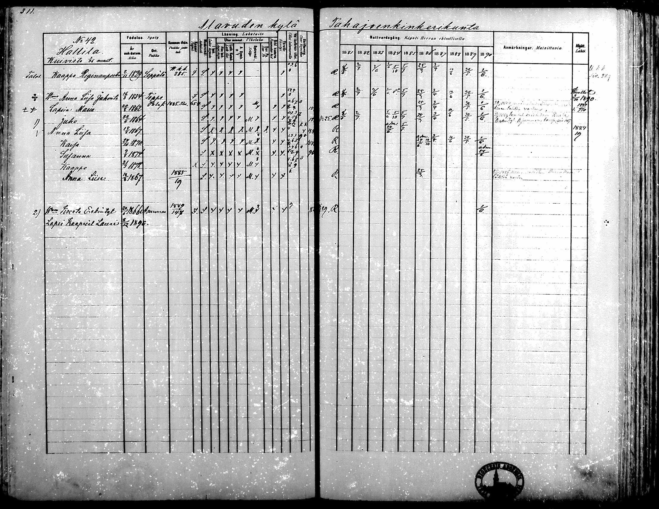 [ ../kirjat/Kirkonkirjat/alavus/rippikirja_1881-1890_mko127-160/kuvat/306.jpg ]