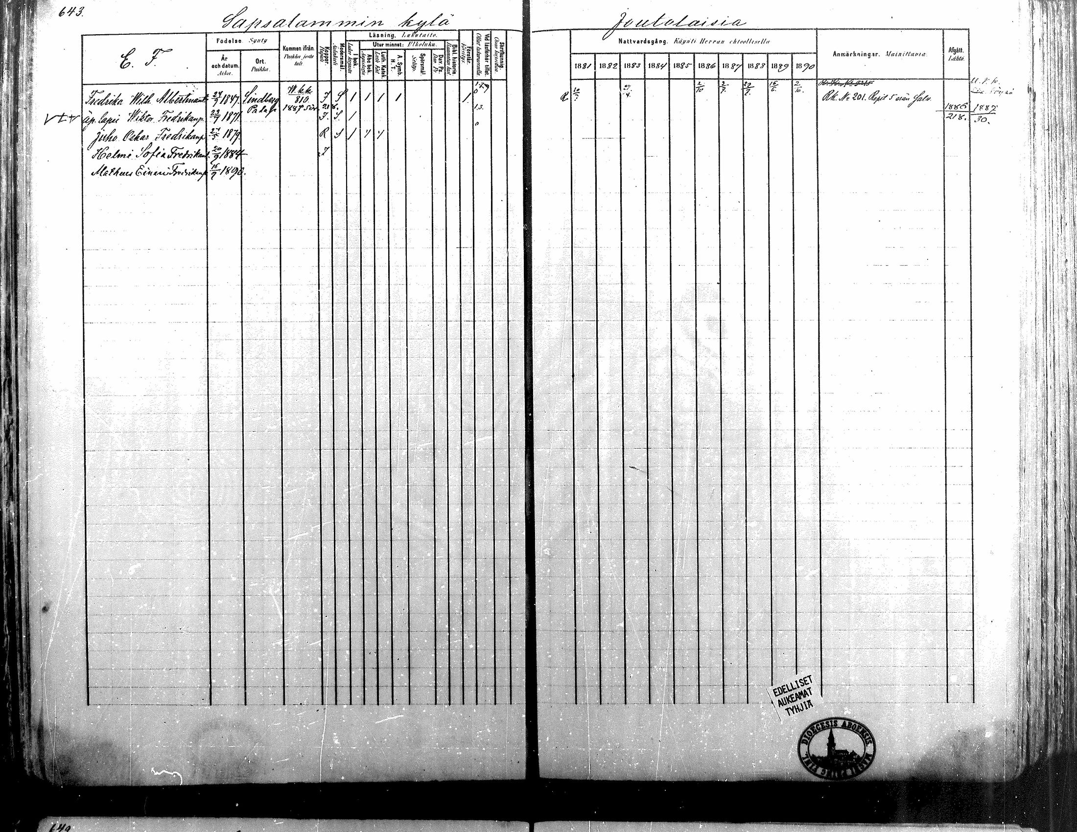 [ ../kirjat/Kirkonkirjat/alavus/rippikirja_1881-1890_mko127-160/kuvat/635.jpg ]