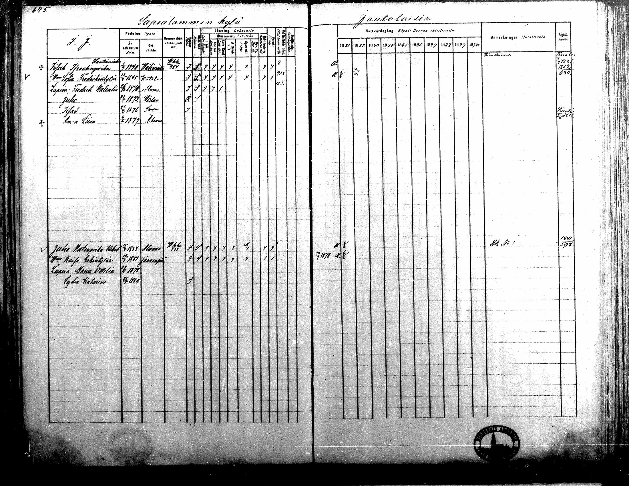 [ ../kirjat/Kirkonkirjat/alavus/rippikirja_1881-1890_mko127-160/kuvat/637.jpg ]