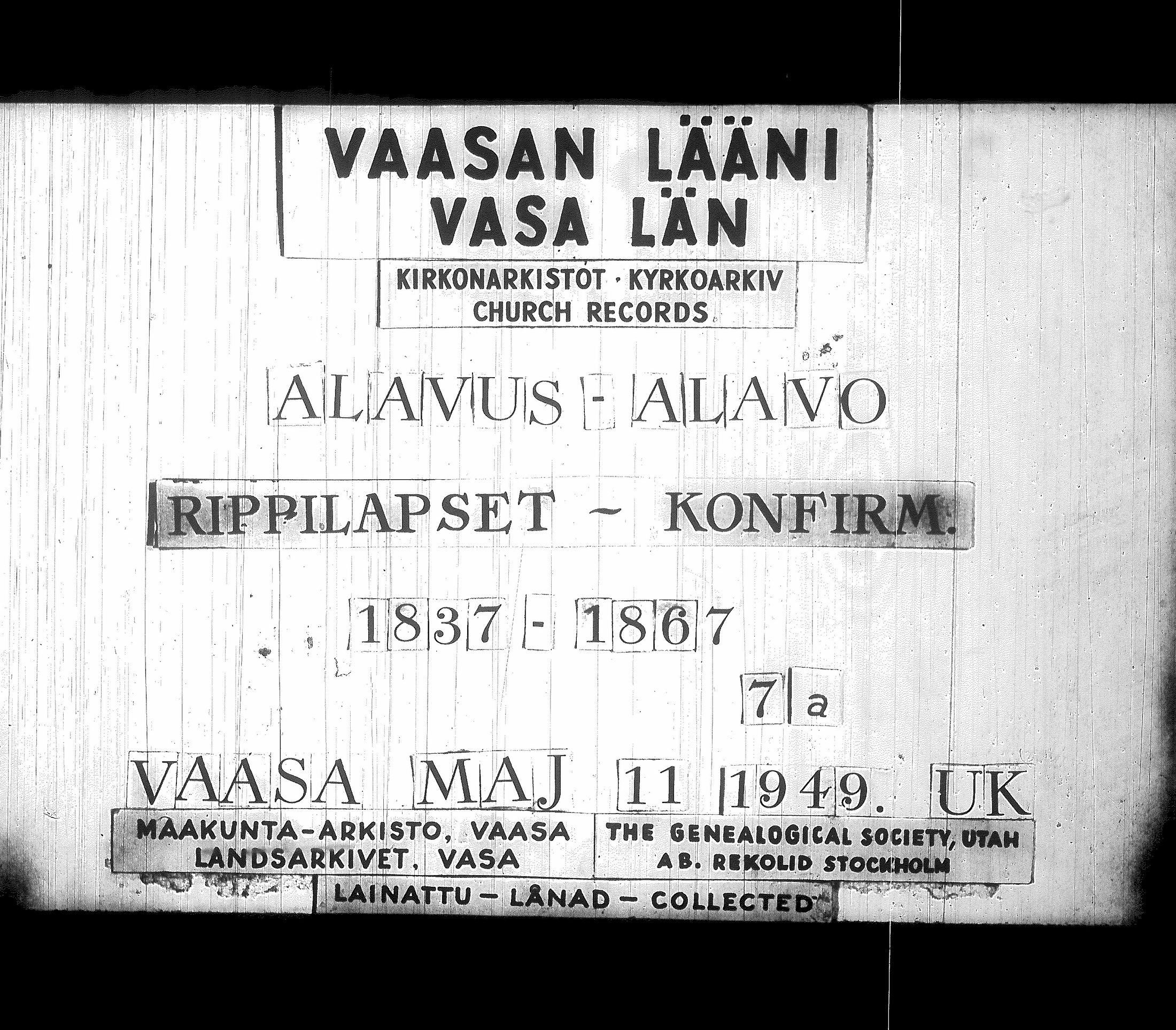 [ ../kirjat/Kirkonkirjat/alavus/rippilapset_1837-1867_uk319/kuvat/1.jpg ]