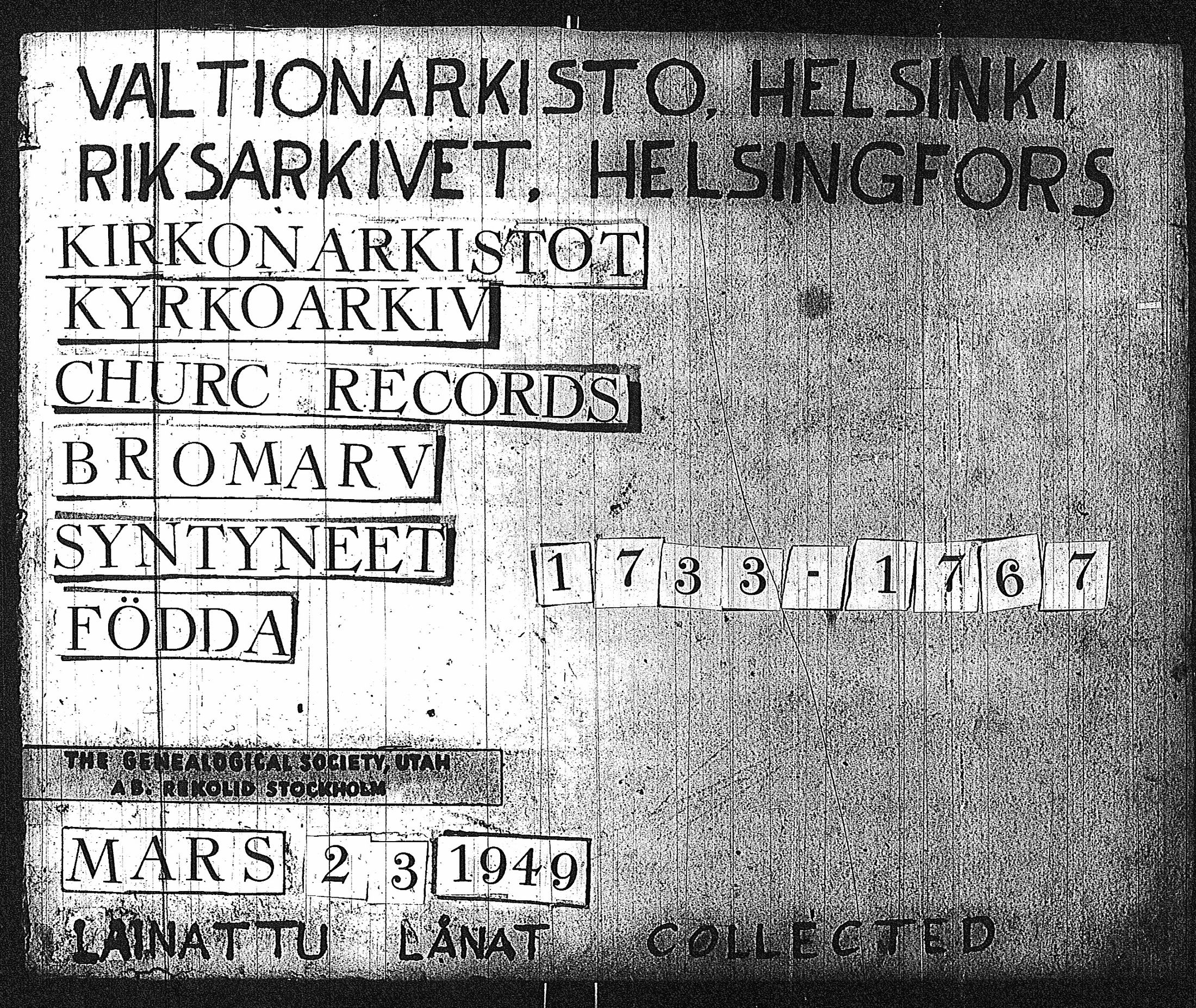 [ ../kirjat/Kirkonkirjat/bromarv/syntyneet-vihityt-kuolleet_1733-1767_kk60/kuvat/1.jpg ]
