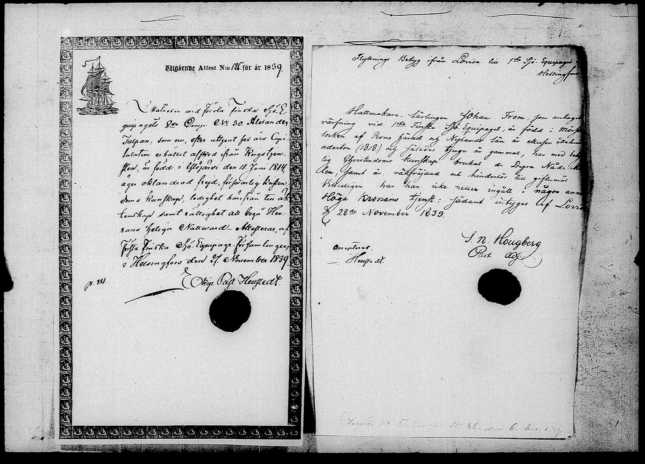 [ ../kirjat/Kirkonkirjat/ensimmainen_suomen_meriekipaasi/muuttokirjoja_1839-1841_es174-175/kuvat/145.jpg ]