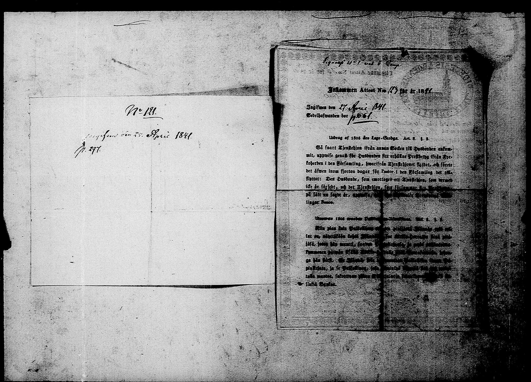 [ ../kirjat/Kirkonkirjat/ensimmainen_suomen_meriekipaasi/muuttokirjoja_1839-1841_es174-175/kuvat/405.jpg ]