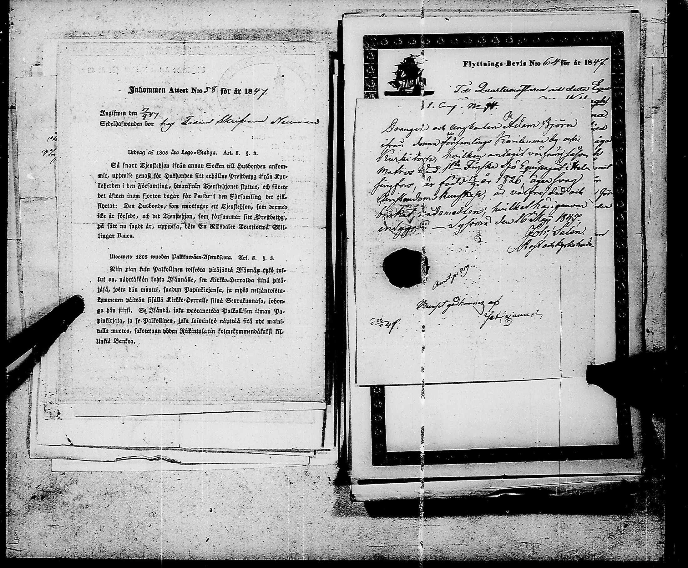 [ ../kirjat/Kirkonkirjat/ensimmainen_suomen_meriekipaasi/muuttokirjoja_1846-1847_es175-176/kuvat/303.jpg ]