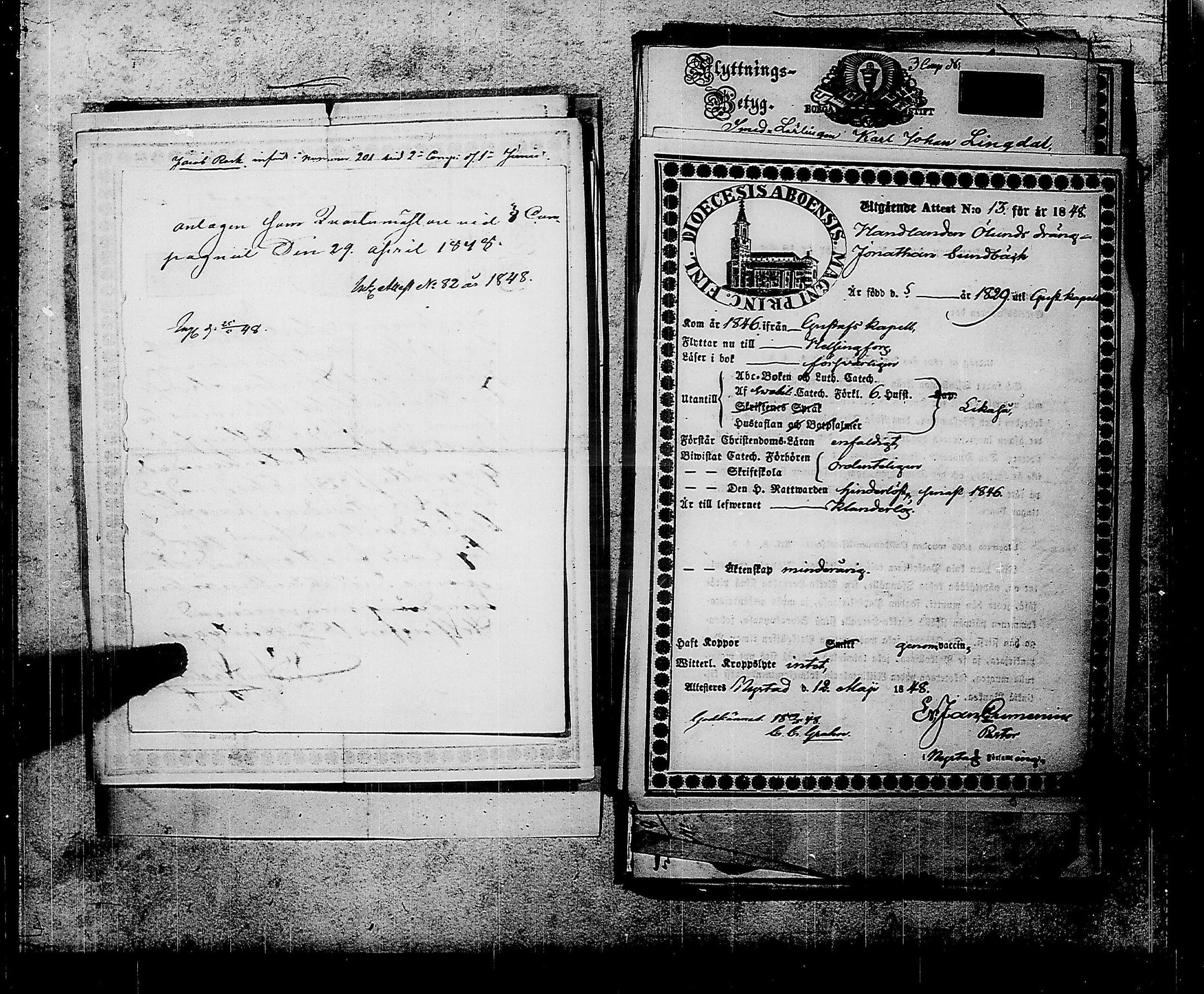 [ ../kirjat/Kirkonkirjat/ensimmainen_suomen_meriekipaasi/muuttokirjoja_1848-1849_es176/kuvat/100.jpg ]