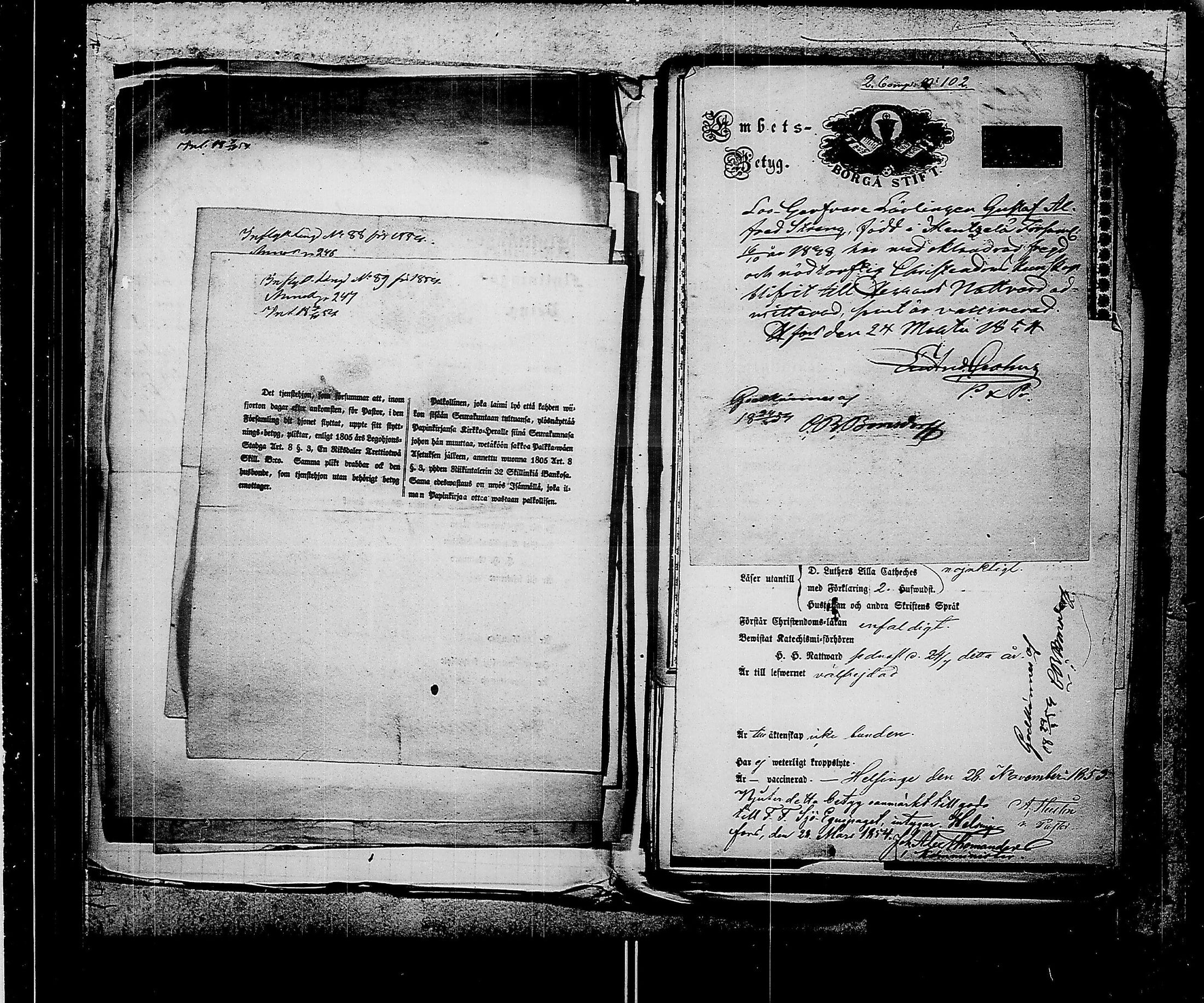 [ ../kirjat/Kirkonkirjat/ensimmainen_suomen_meriekipaasi/muuttokirjoja_1854-1855_es177/kuvat/101.jpg ]