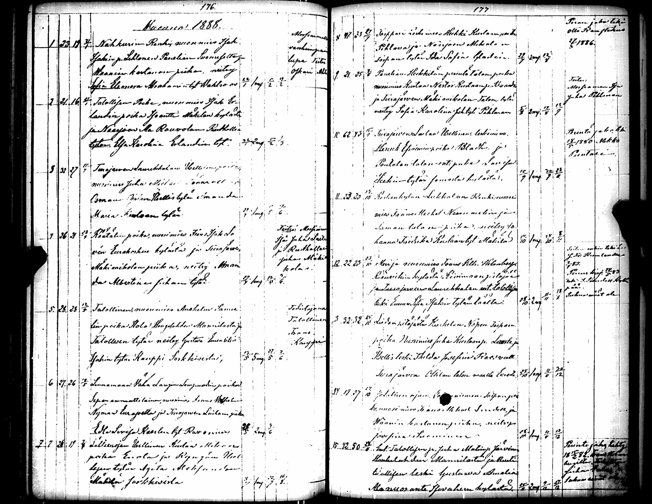 [ ../kirjat/Kirkonkirjat/eura/kuulutetut_1884-1890_jk269/kuvat/7.jpg ]