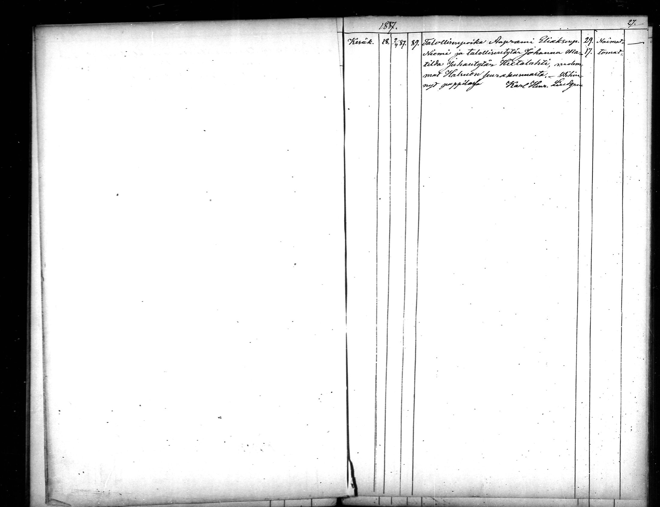 [ ../kirjat/Kirkonkirjat/halsua/vihityt_1871-1890_mko159/kuvat/15.jpg ]