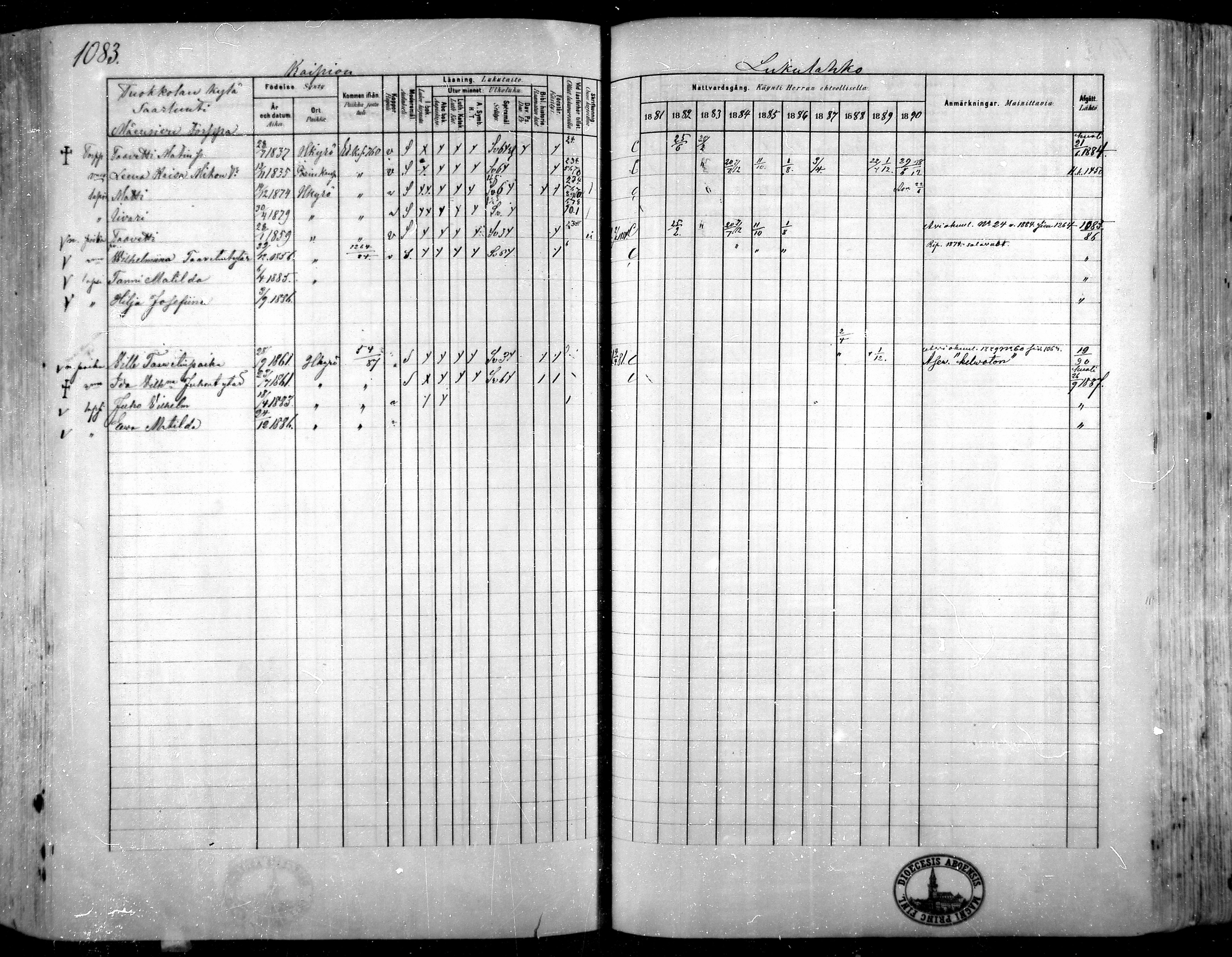 [ ../kirjat/Kirkonkirjat/hameenkyro/rippikirja_1881-1890_mko261-303/kuvat/1010.jpg ]