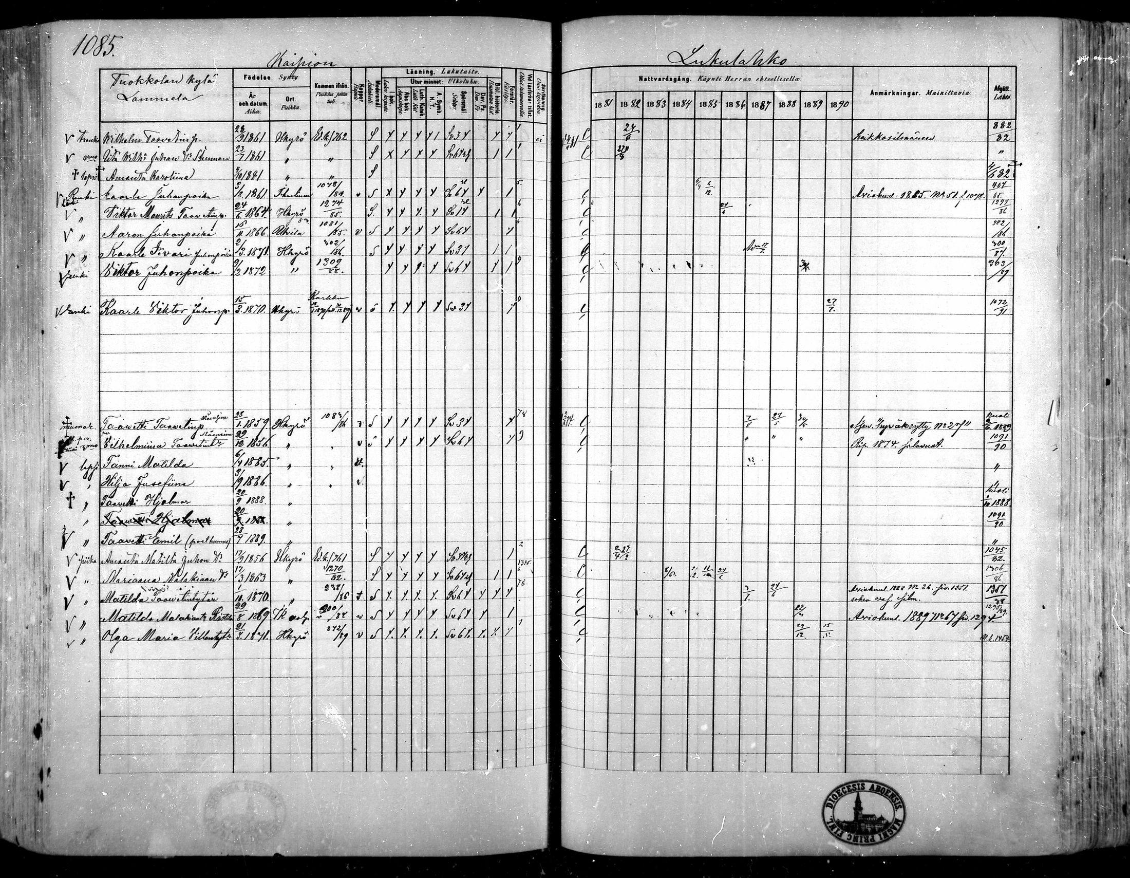 [ ../kirjat/Kirkonkirjat/hameenkyro/rippikirja_1881-1890_mko261-303/kuvat/1012.jpg ]
