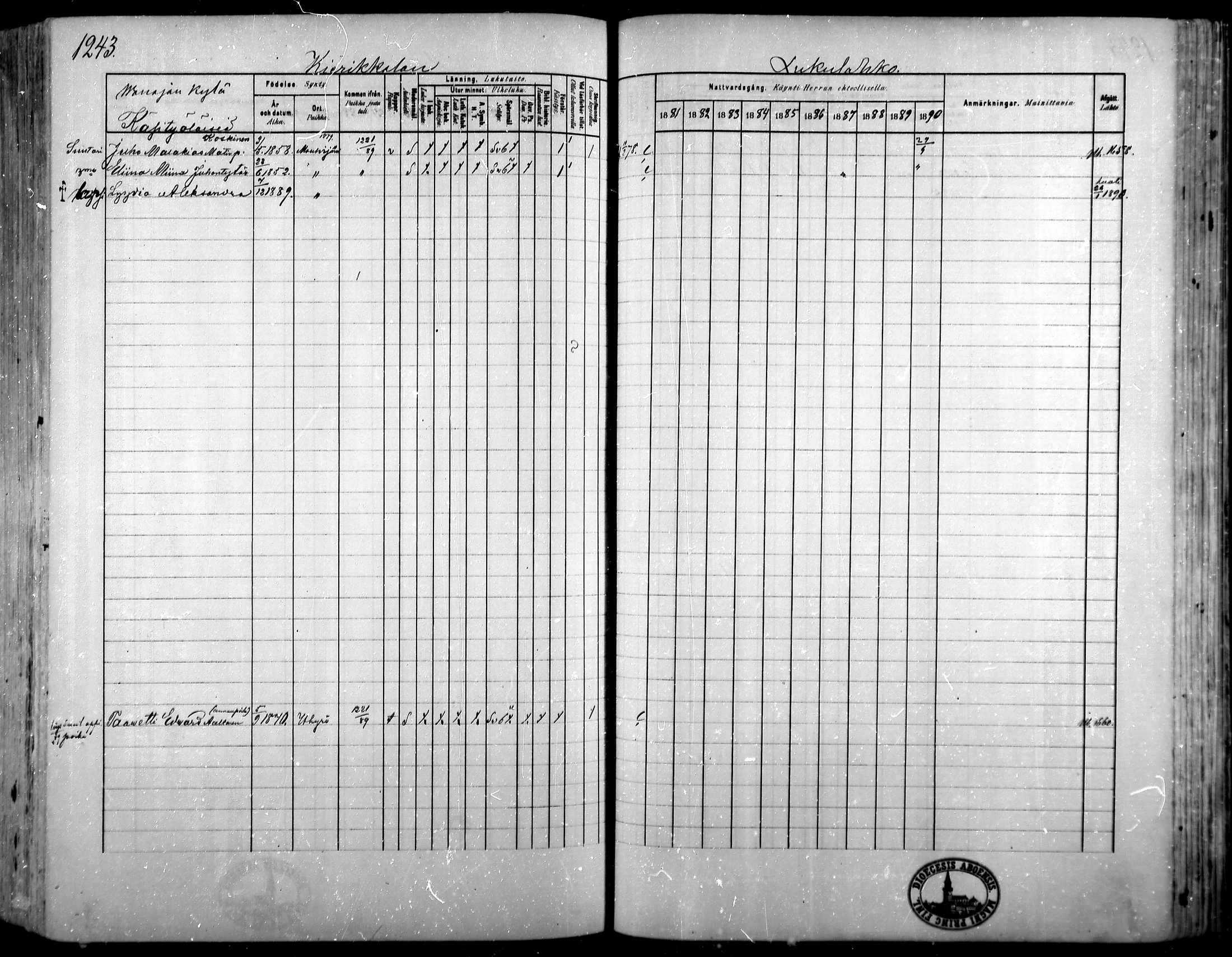 [ ../kirjat/Kirkonkirjat/hameenkyro/rippikirja_1881-1890_mko261-303/kuvat/1163.jpg ]