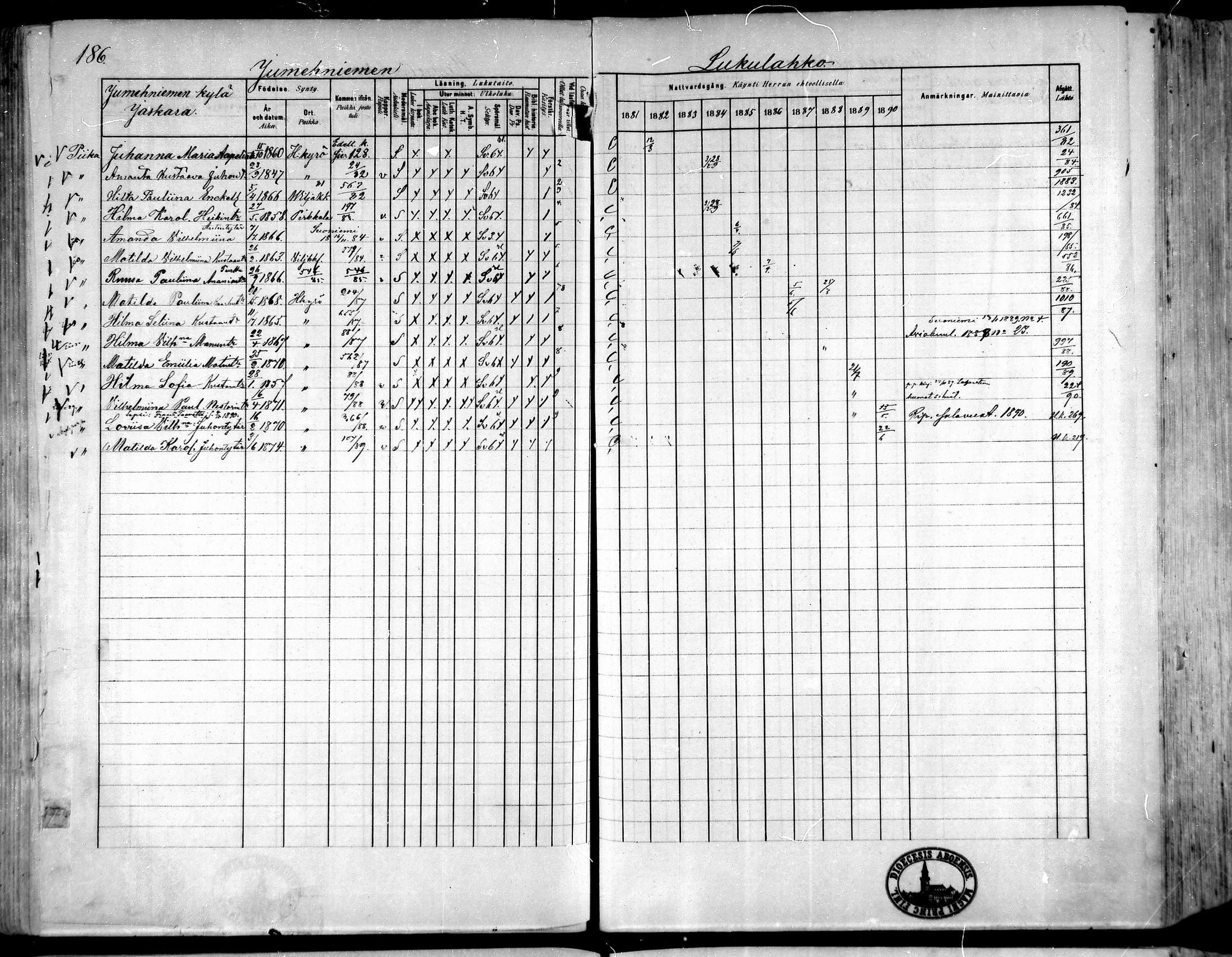 [ ../kirjat/Kirkonkirjat/hameenkyro/rippikirja_1881-1890_mko261-303/kuvat/168.jpg ]