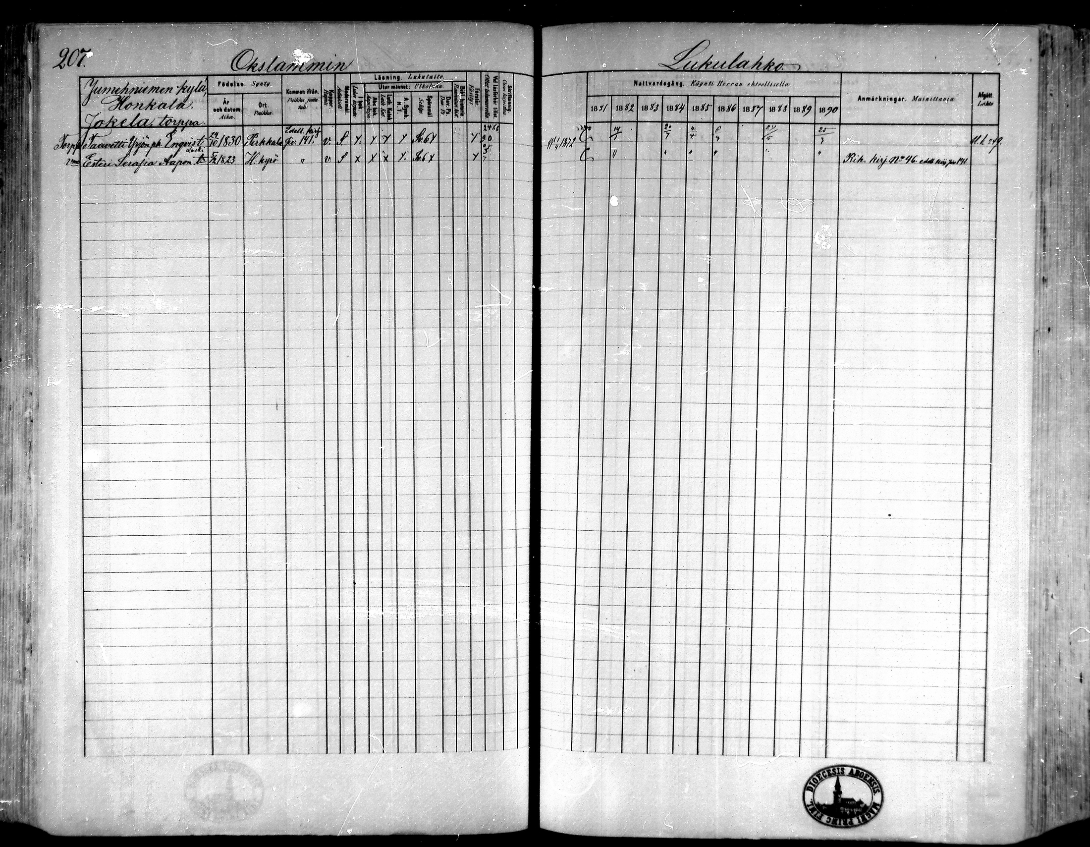 [ ../kirjat/Kirkonkirjat/hameenkyro/rippikirja_1881-1890_mko261-303/kuvat/188.jpg ]