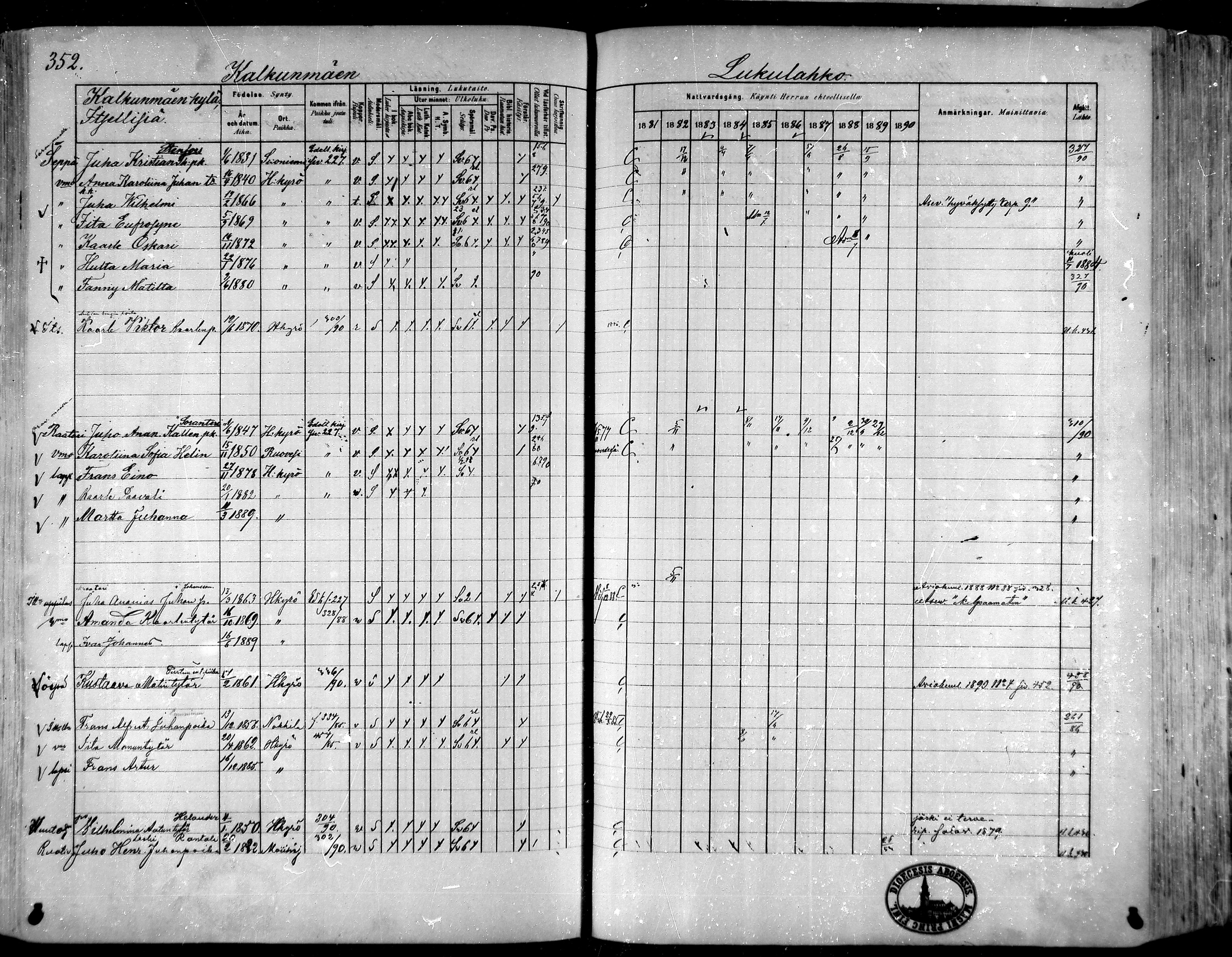 [ ../kirjat/Kirkonkirjat/hameenkyro/rippikirja_1881-1890_mko261-303/kuvat/322.jpg ]