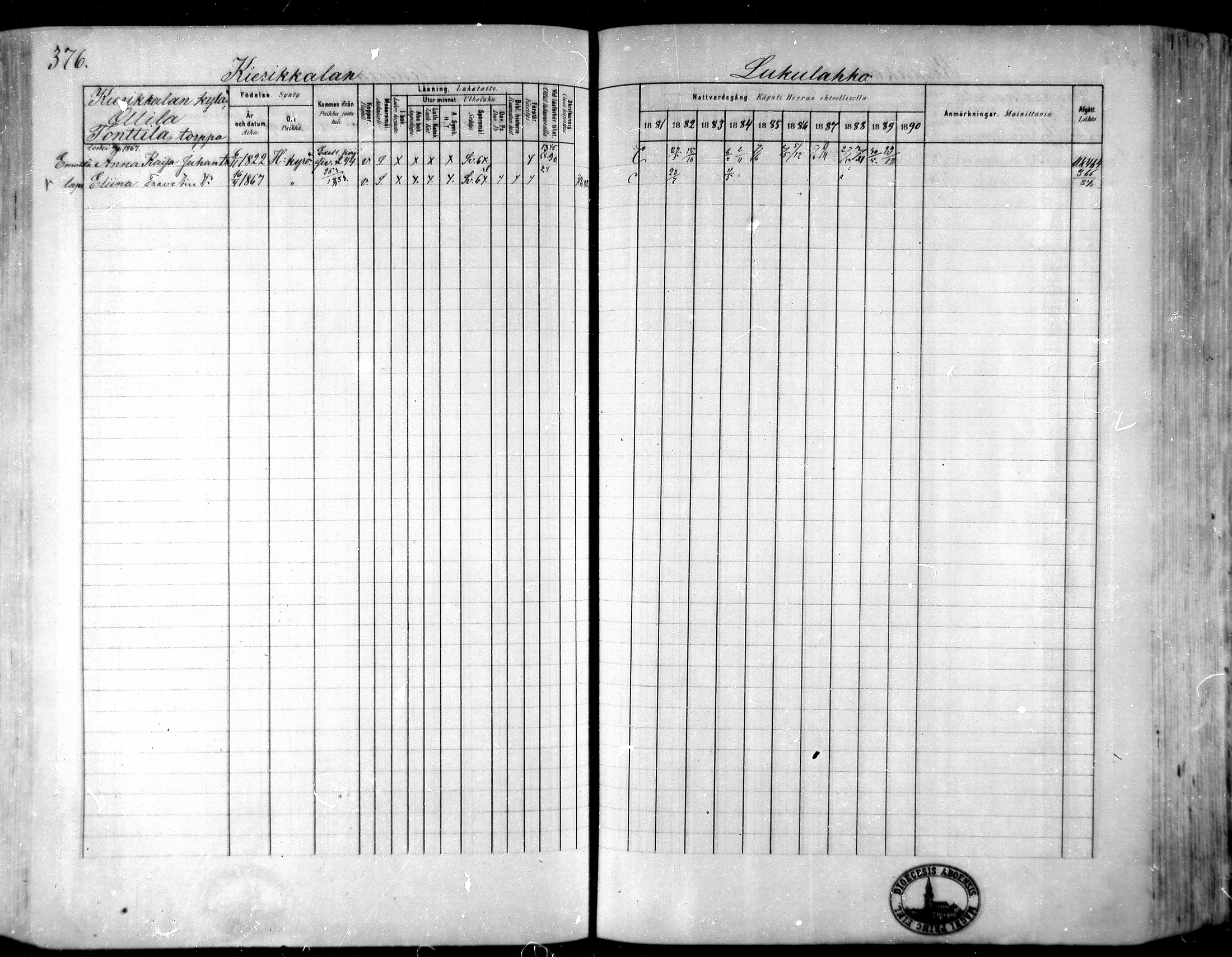 [ ../kirjat/Kirkonkirjat/hameenkyro/rippikirja_1881-1890_mko261-303/kuvat/345.jpg ]