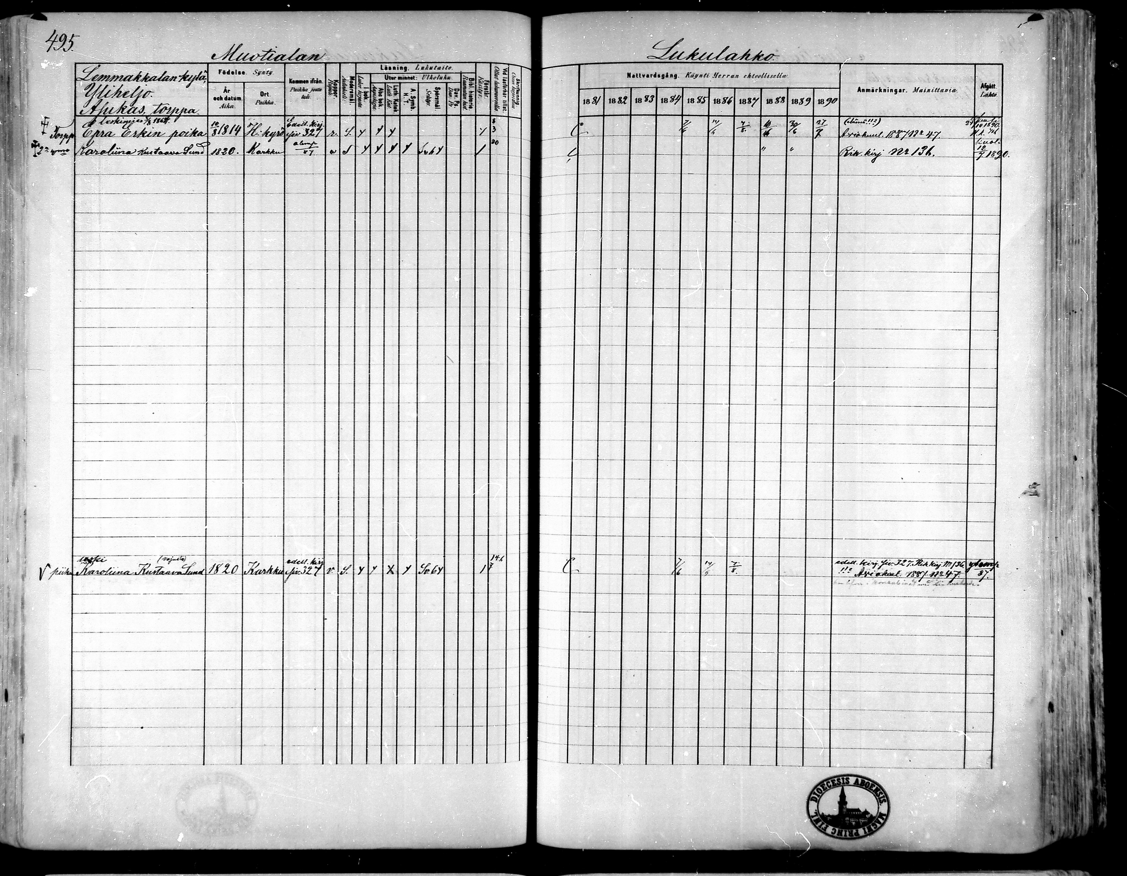 [ ../kirjat/Kirkonkirjat/hameenkyro/rippikirja_1881-1890_mko261-303/kuvat/461.jpg ]