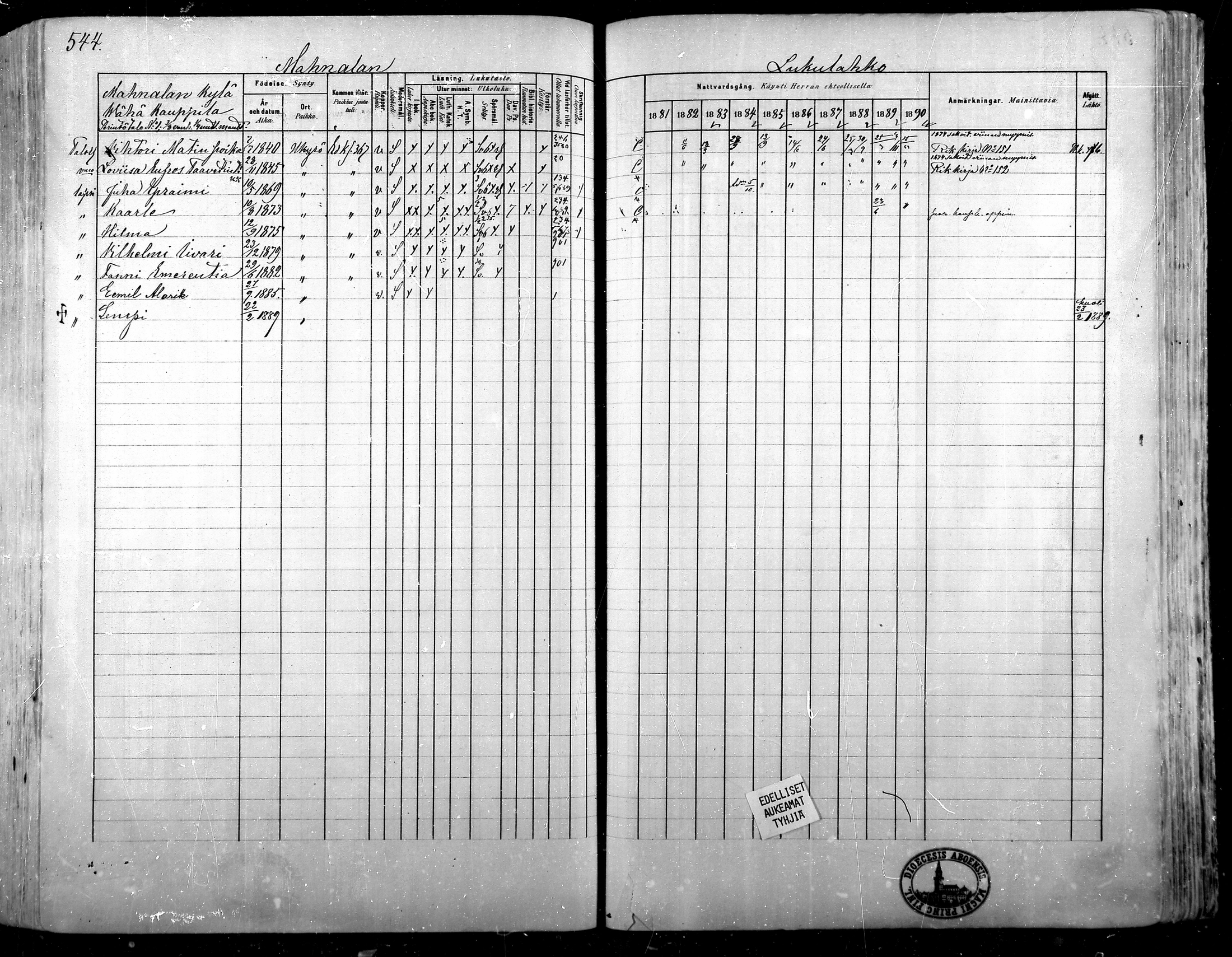 [ ../kirjat/Kirkonkirjat/hameenkyro/rippikirja_1881-1890_mko261-303/kuvat/508.jpg ]
