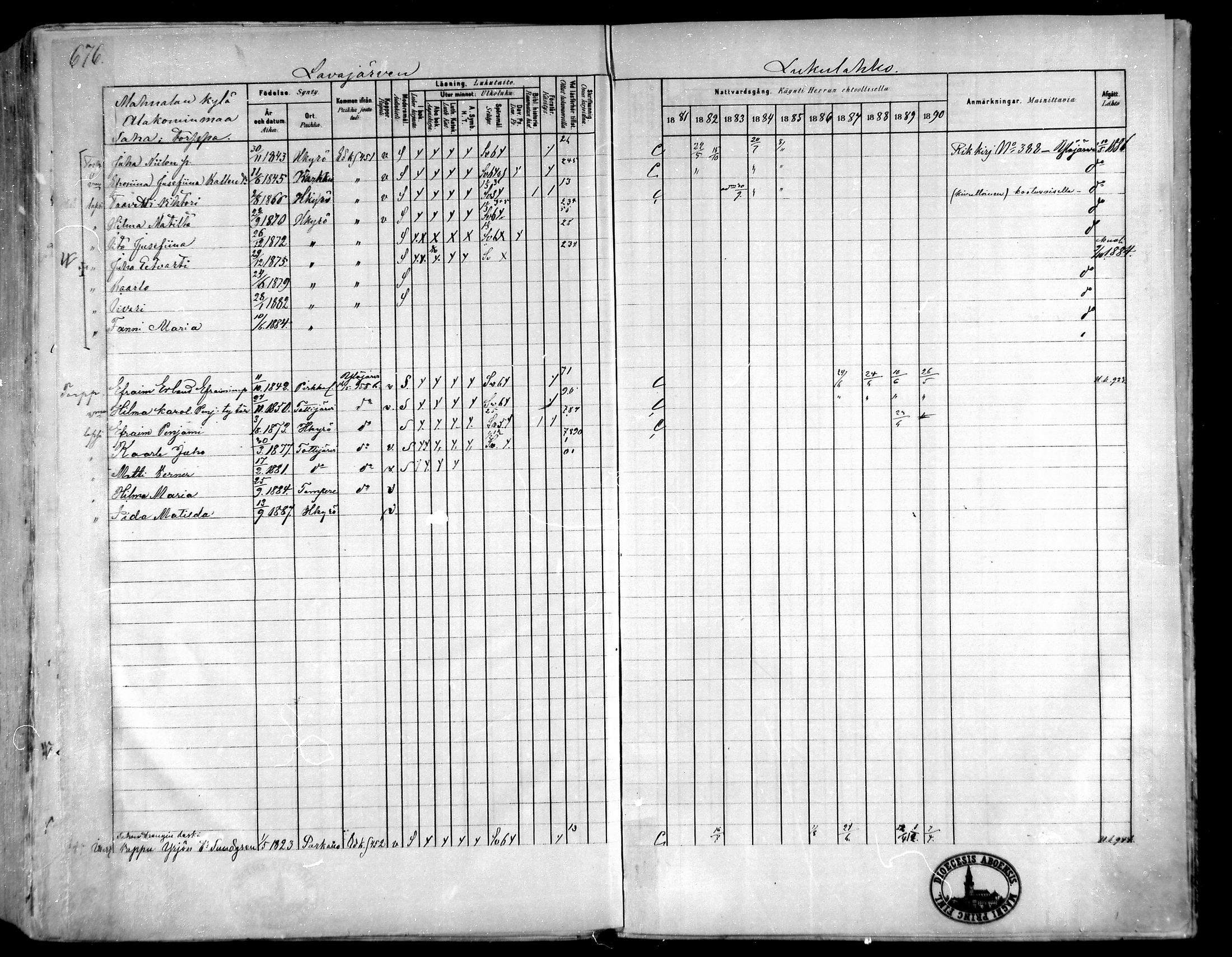 [ ../kirjat/Kirkonkirjat/hameenkyro/rippikirja_1881-1890_mko261-303/kuvat/613.jpg ]