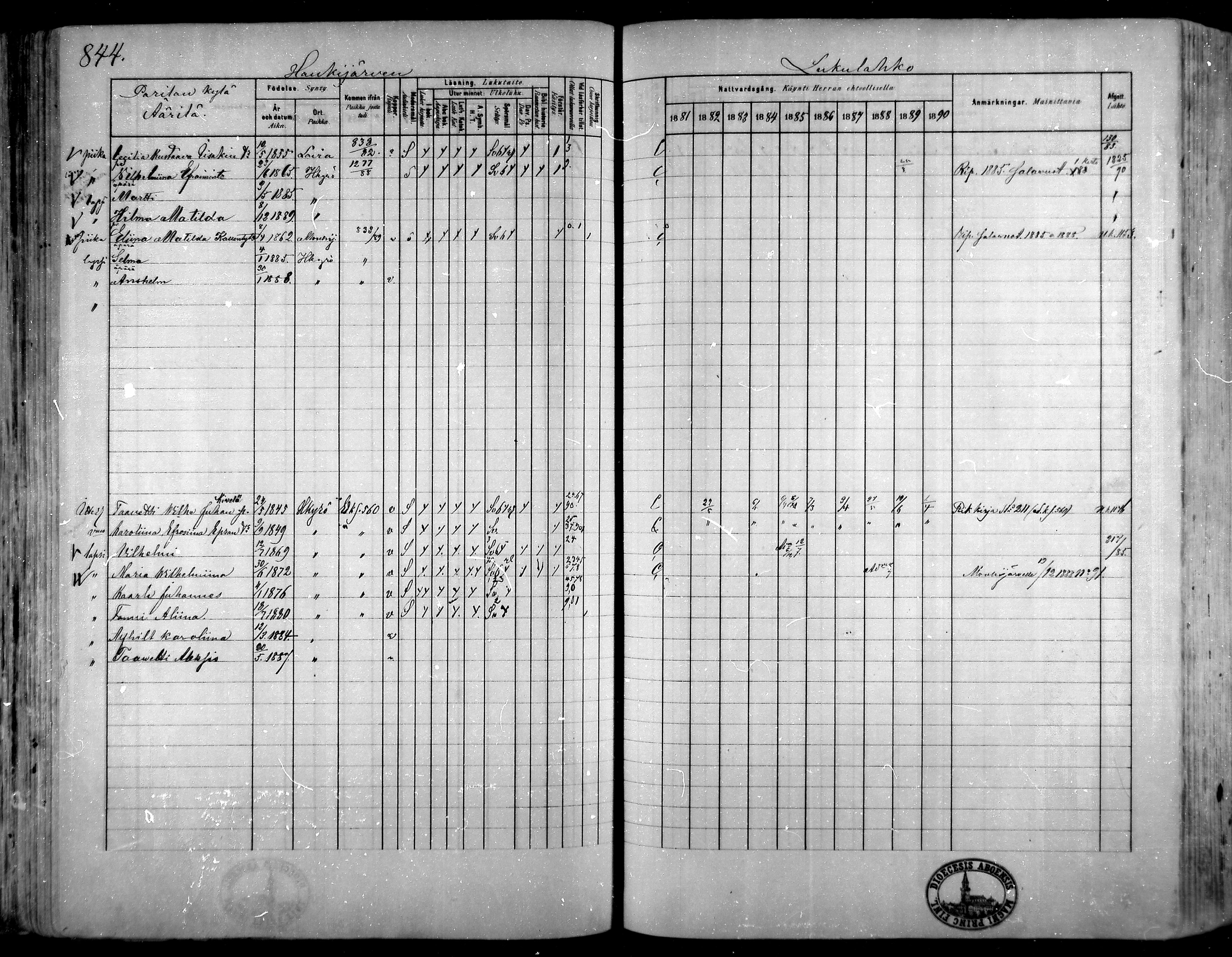 [ ../kirjat/Kirkonkirjat/hameenkyro/rippikirja_1881-1890_mko261-303/kuvat/775.jpg ]