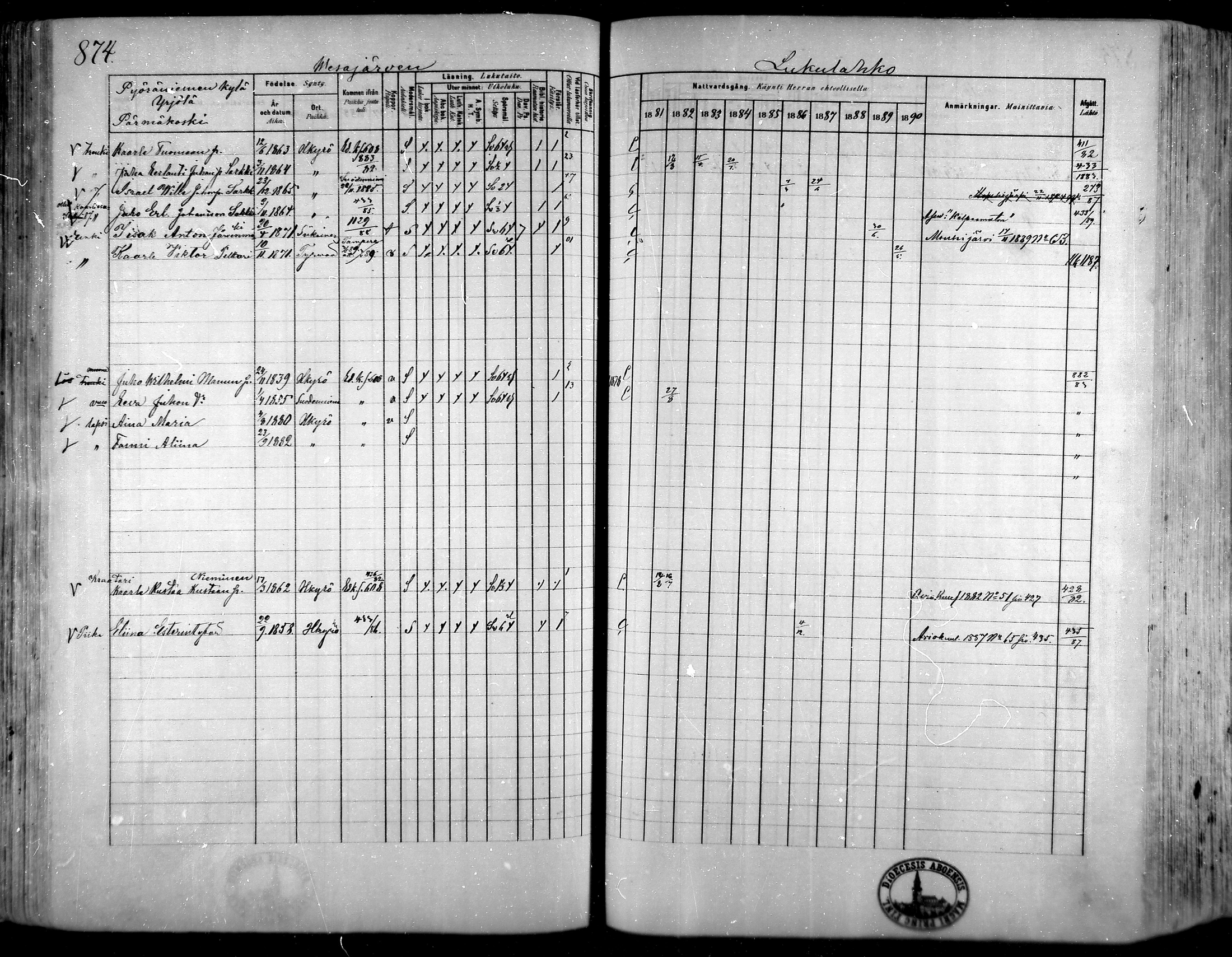 [ ../kirjat/Kirkonkirjat/hameenkyro/rippikirja_1881-1890_mko261-303/kuvat/804.jpg ]