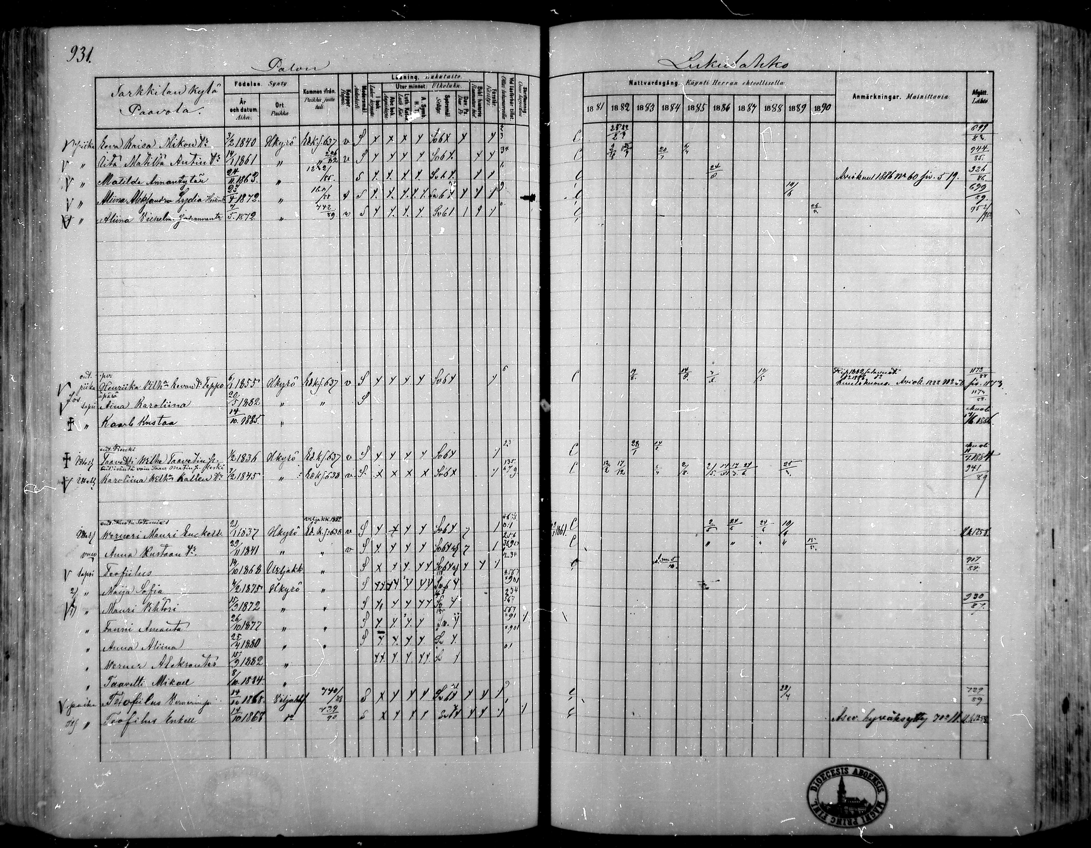 [ ../kirjat/Kirkonkirjat/hameenkyro/rippikirja_1881-1890_mko261-303/kuvat/861.jpg ]