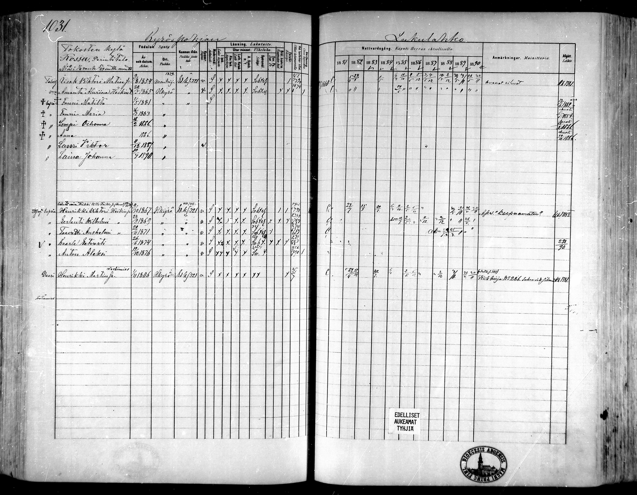 [ ../kirjat/Kirkonkirjat/hameenkyro/rippikirja_1881-1890_mko261-303/kuvat/960.jpg ]
