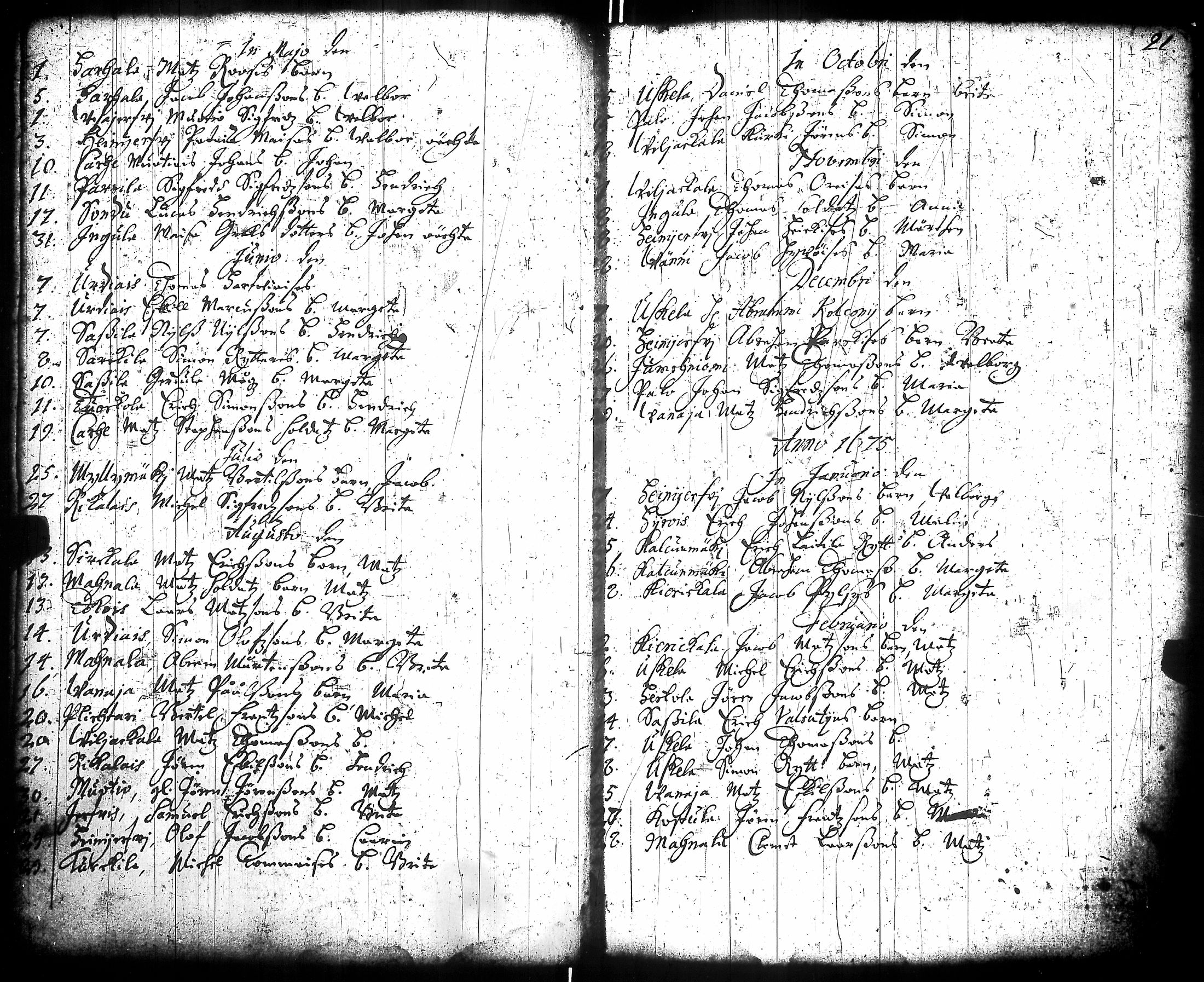 [ ../kirjat/Kirkonkirjat/hameenkyro/syntyneet-vihityt-kuolleet_1674-1692_jk651-652/kuvat/45.jpg ]