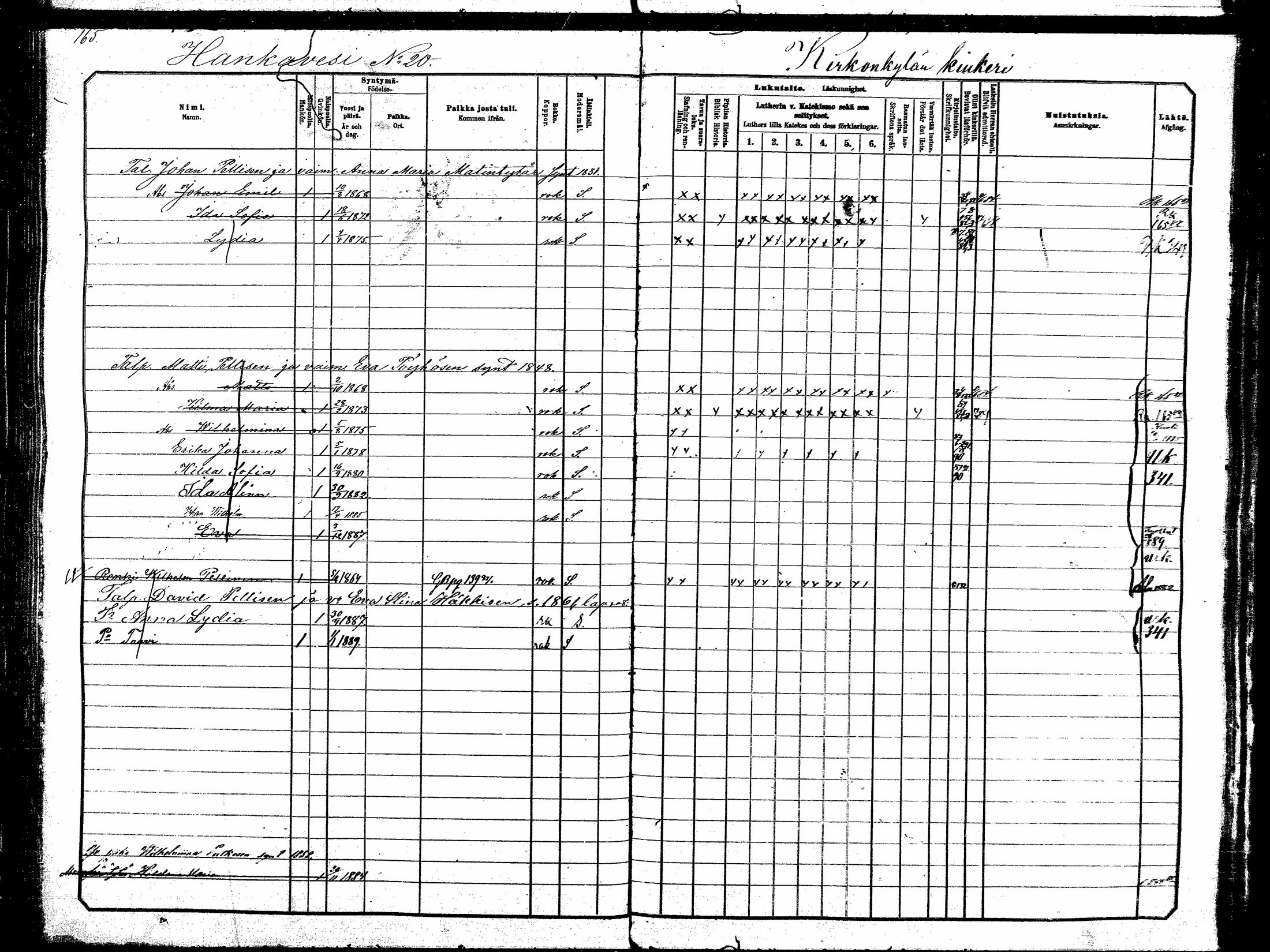 [ ../kirjat/Kirkonkirjat/hankasalmi/lastenkirja_1881-1890_mko531-551/kuvat/161.jpg ]