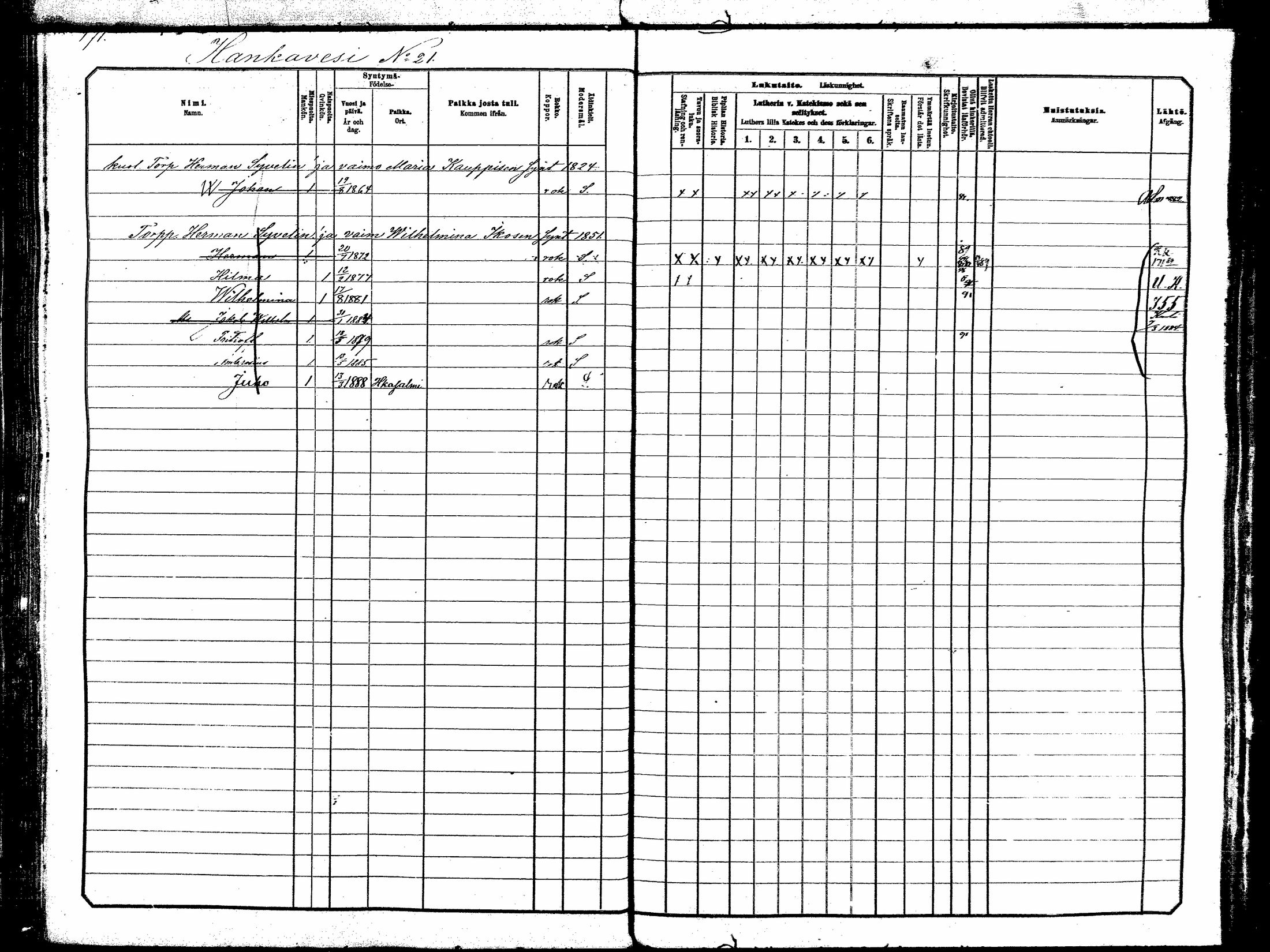 [ ../kirjat/Kirkonkirjat/hankasalmi/lastenkirja_1881-1890_mko531-551/kuvat/167.jpg ]