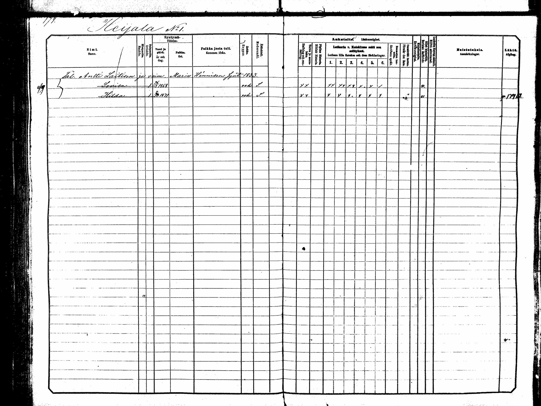 [ ../kirjat/Kirkonkirjat/hankasalmi/lastenkirja_1881-1890_mko531-551/kuvat/170.jpg ]