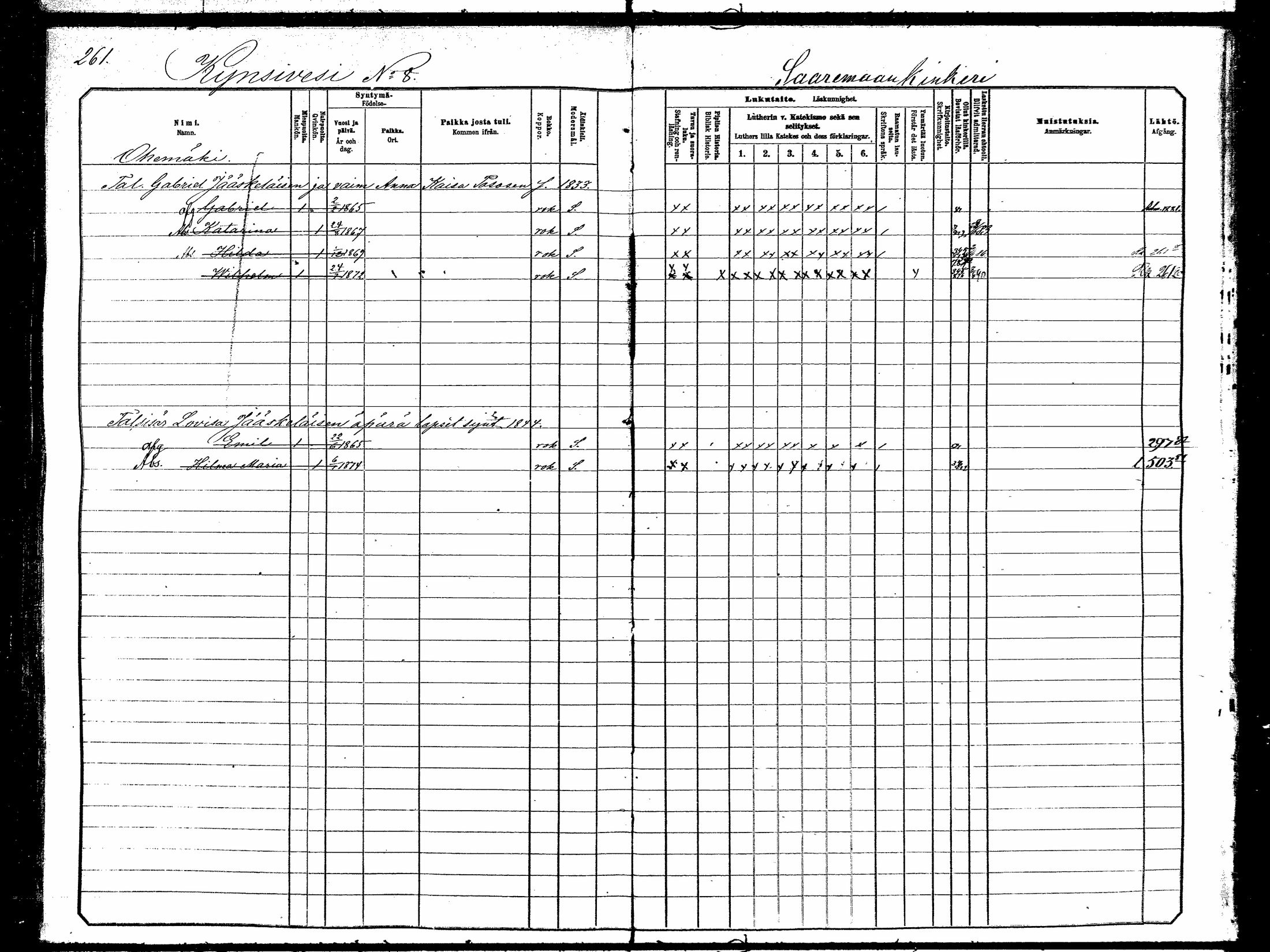 [ ../kirjat/Kirkonkirjat/hankasalmi/lastenkirja_1881-1890_mko531-551/kuvat/257.jpg ]