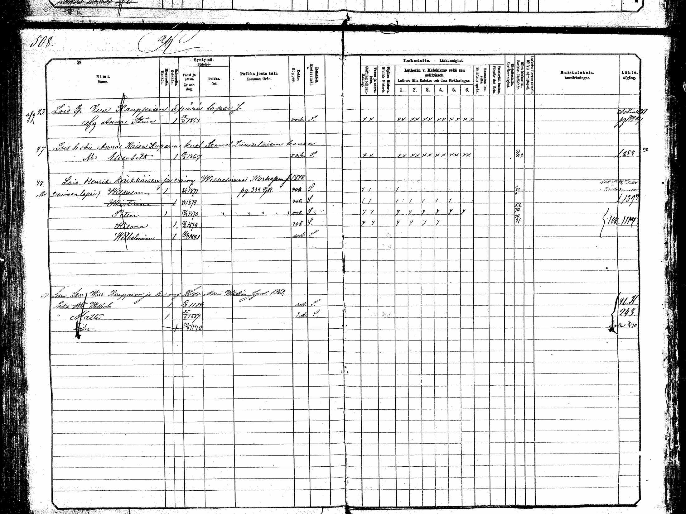 [ ../kirjat/Kirkonkirjat/hankasalmi/lastenkirja_1881-1890_mko531-551/kuvat/485.jpg ]