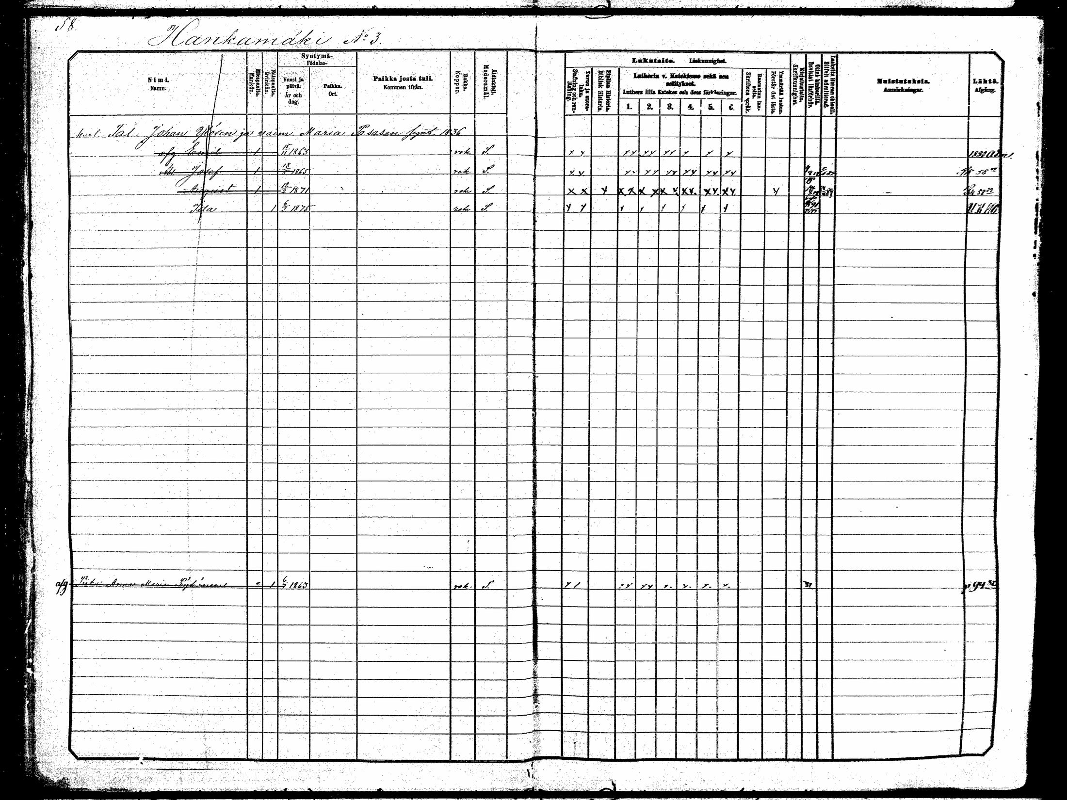 [ ../kirjat/Kirkonkirjat/hankasalmi/lastenkirja_1881-1890_mko531-551/kuvat/52.jpg ]