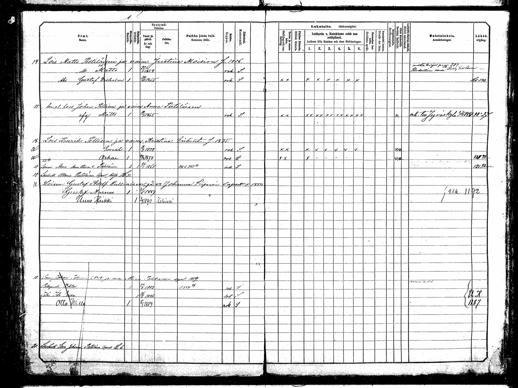 [ ../kirjat/Kirkonkirjat/hankasalmi/lastenkirja_1881-1890_mko531-551/kuvat/525.jpg ]