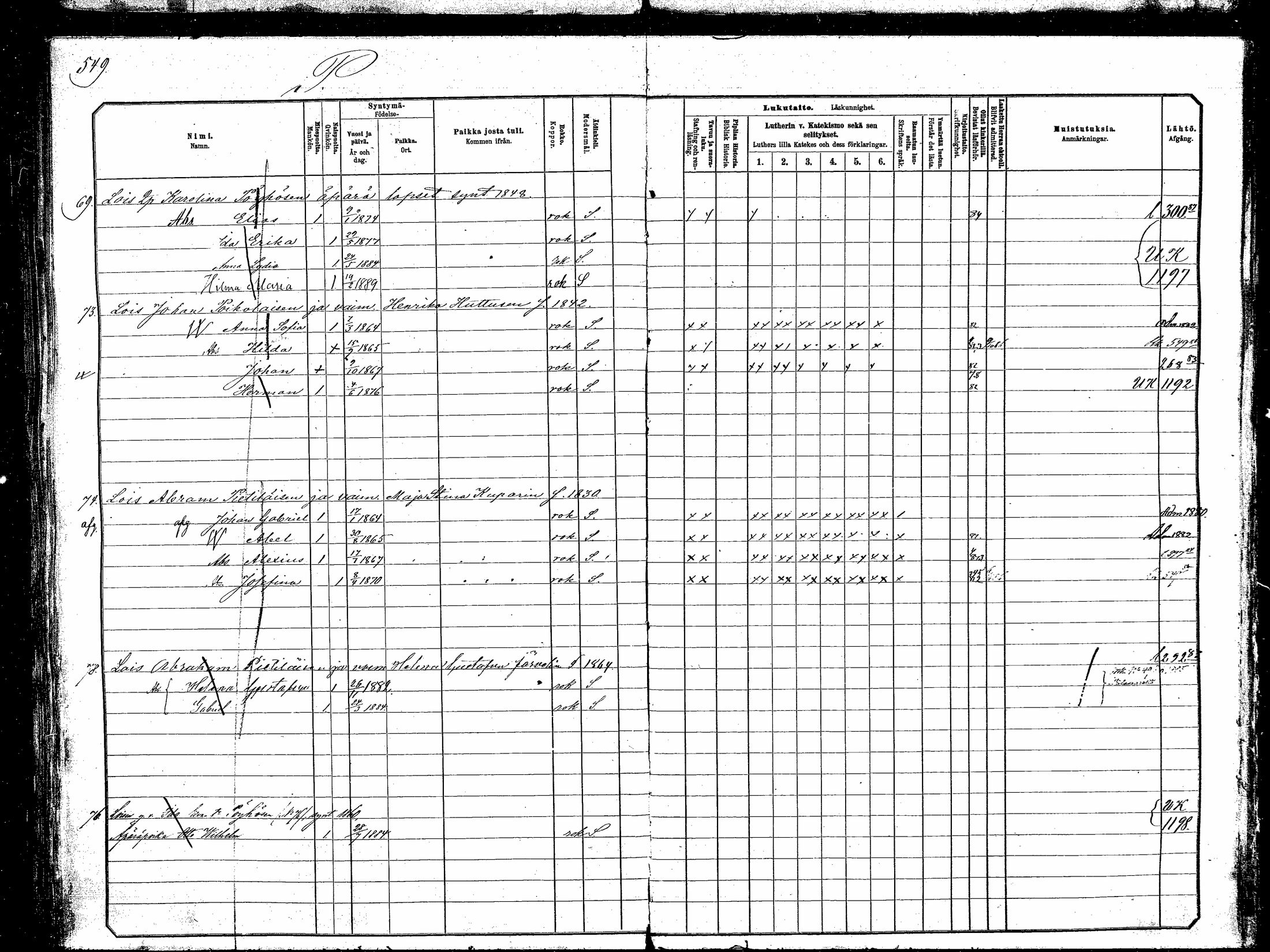 [ ../kirjat/Kirkonkirjat/hankasalmi/lastenkirja_1881-1890_mko531-551/kuvat/531.jpg ]