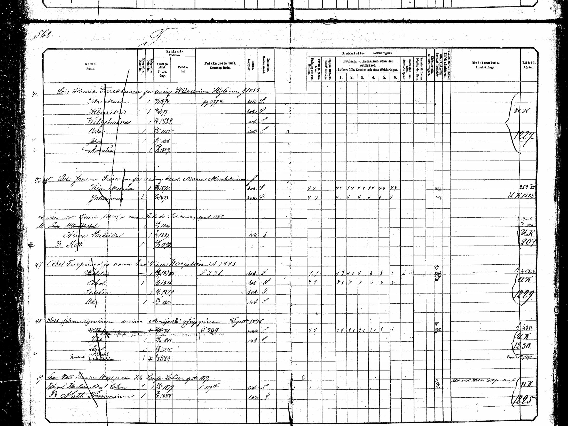 [ ../kirjat/Kirkonkirjat/hankasalmi/lastenkirja_1881-1890_mko531-551/kuvat/551.jpg ]