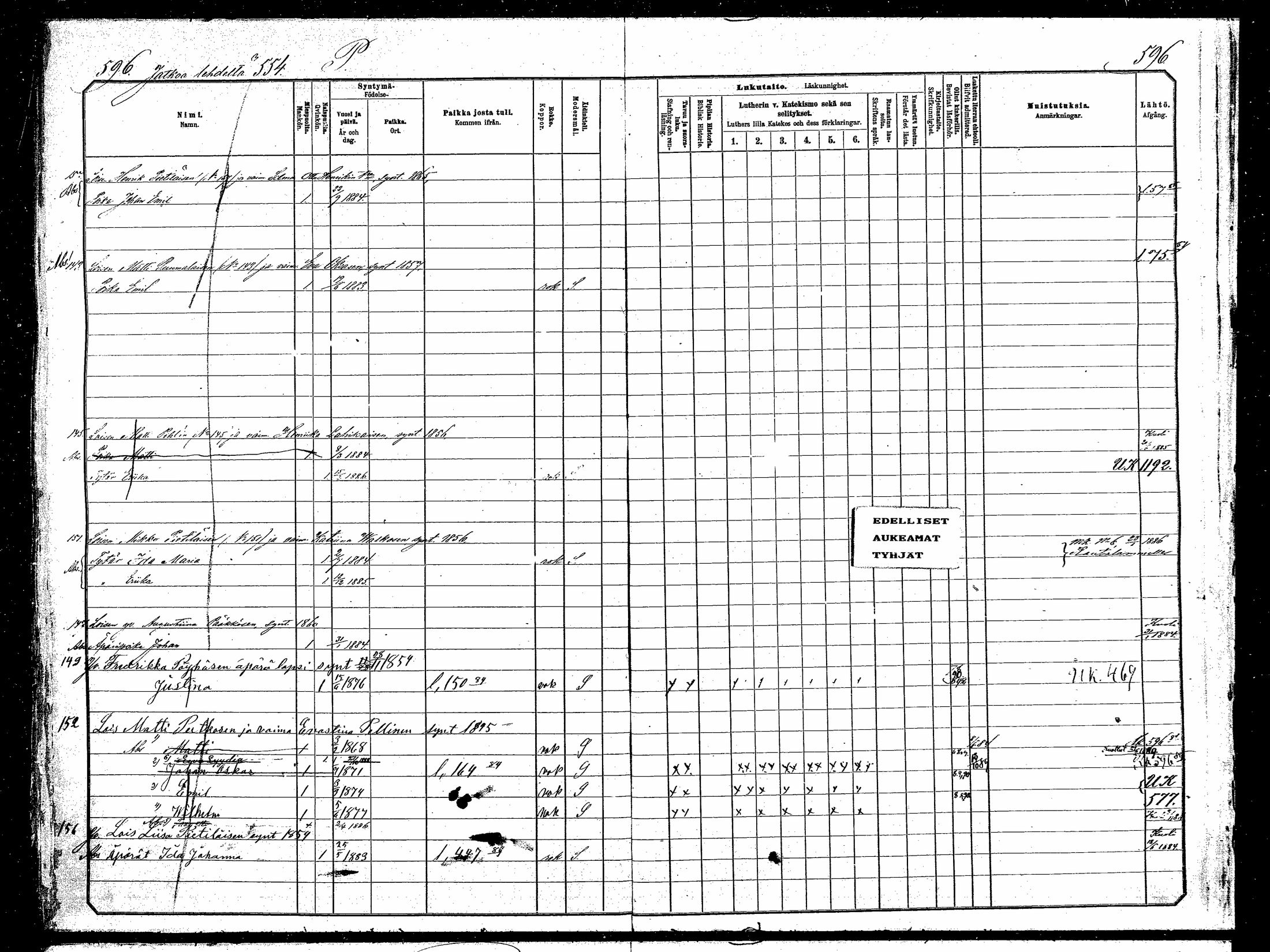 [ ../kirjat/Kirkonkirjat/hankasalmi/lastenkirja_1881-1890_mko531-551/kuvat/575.jpg ]