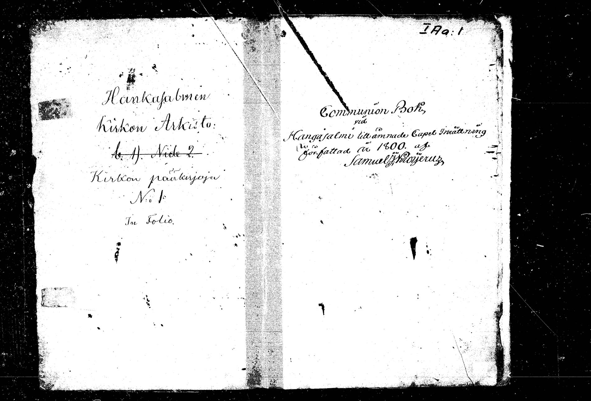 [ ../kirjat/Kirkonkirjat/hankasalmi/rippikirja_1800-1807_tk1132/kuvat/1.jpg ]