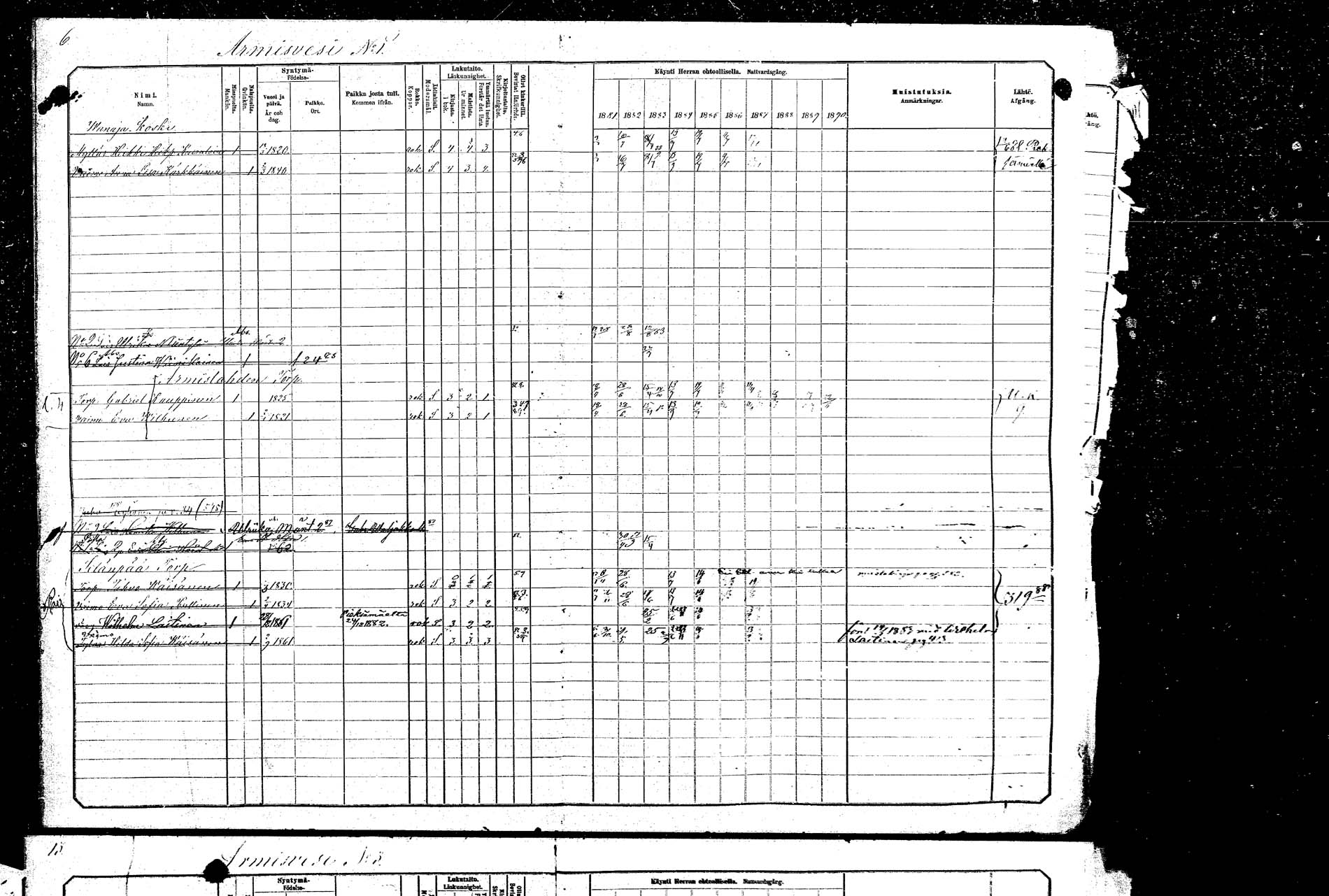 [ ../kirjat/Kirkonkirjat/hankasalmi/rippikirja_1881-1890_mko73-94/kuvat/6.jpg ]