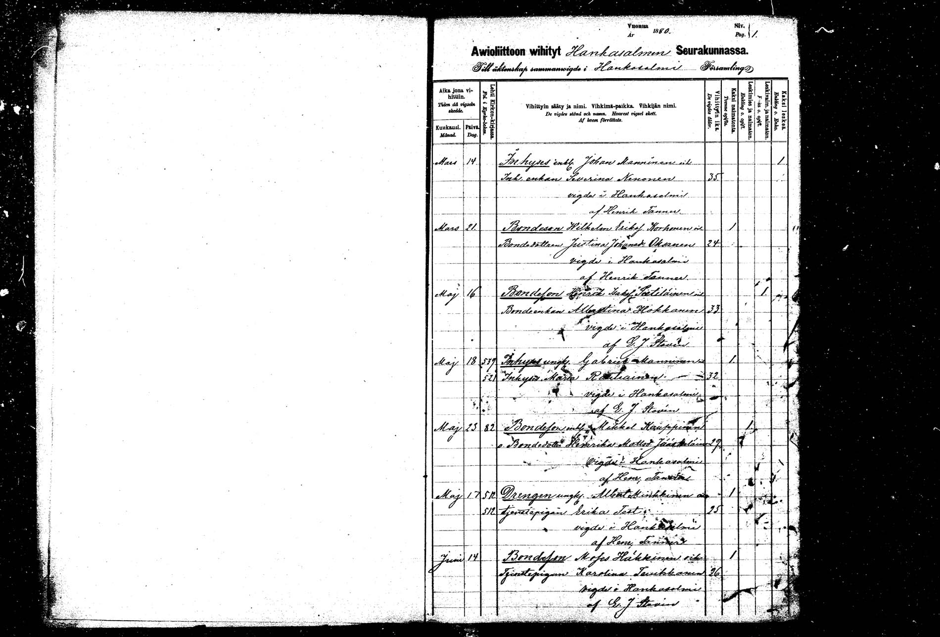 [ ../kirjat/Kirkonkirjat/hankasalmi/vihityt_1880-1883_mko185/kuvat/1.jpg ]